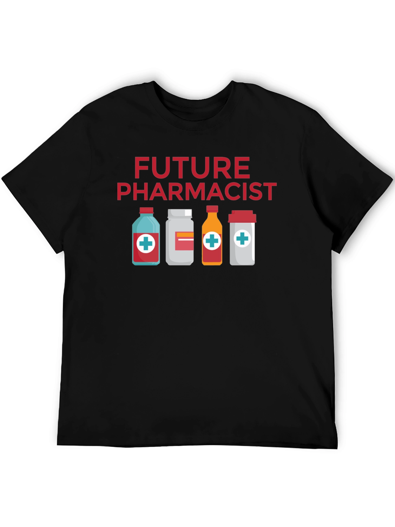 Future Pharmacist Black T-Shirt