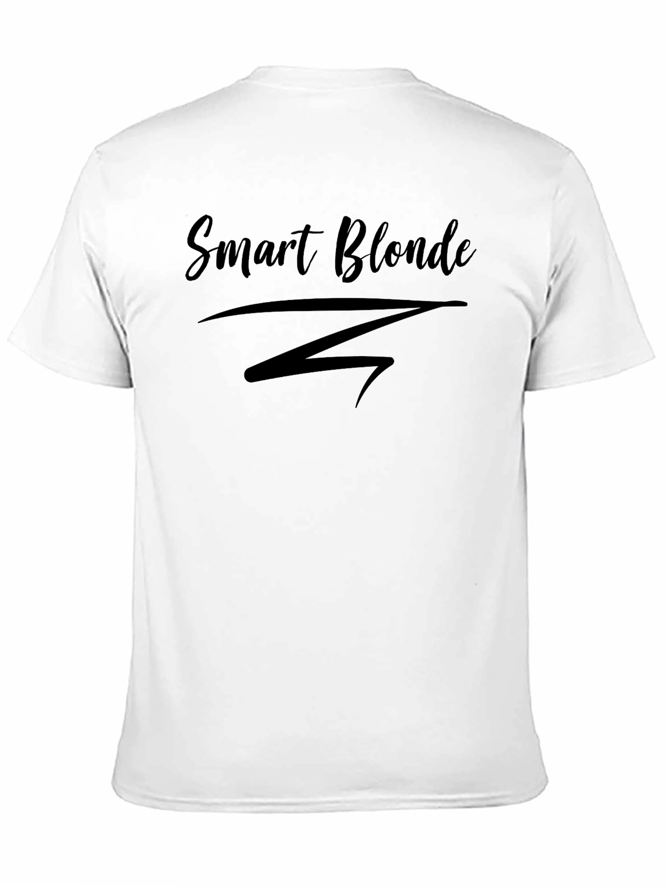 Smart Blonde Graphic Tee - Mens Black T-Shirt