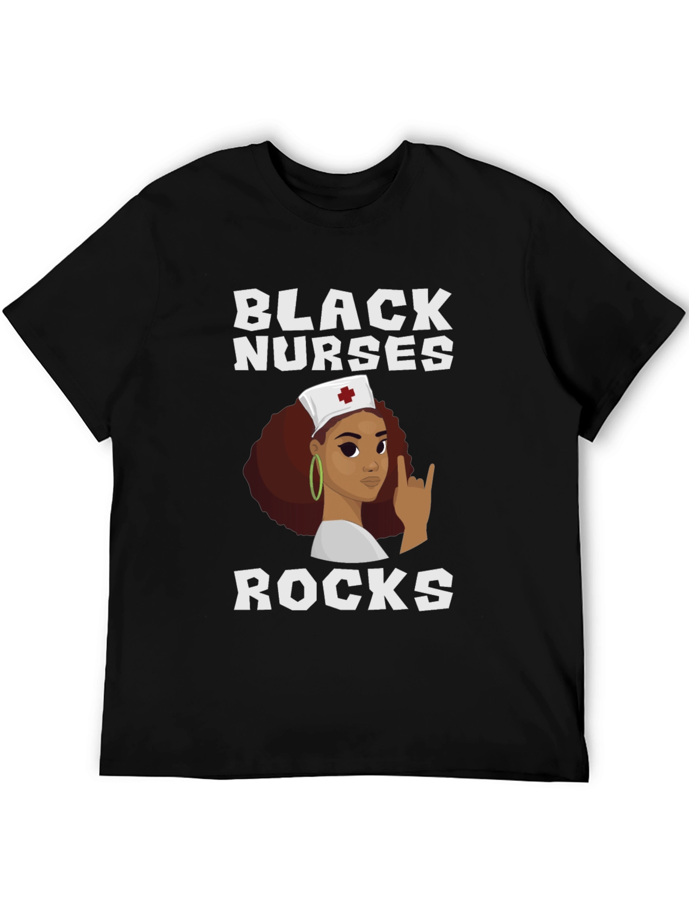 Black Nurses Rock T-Shirt