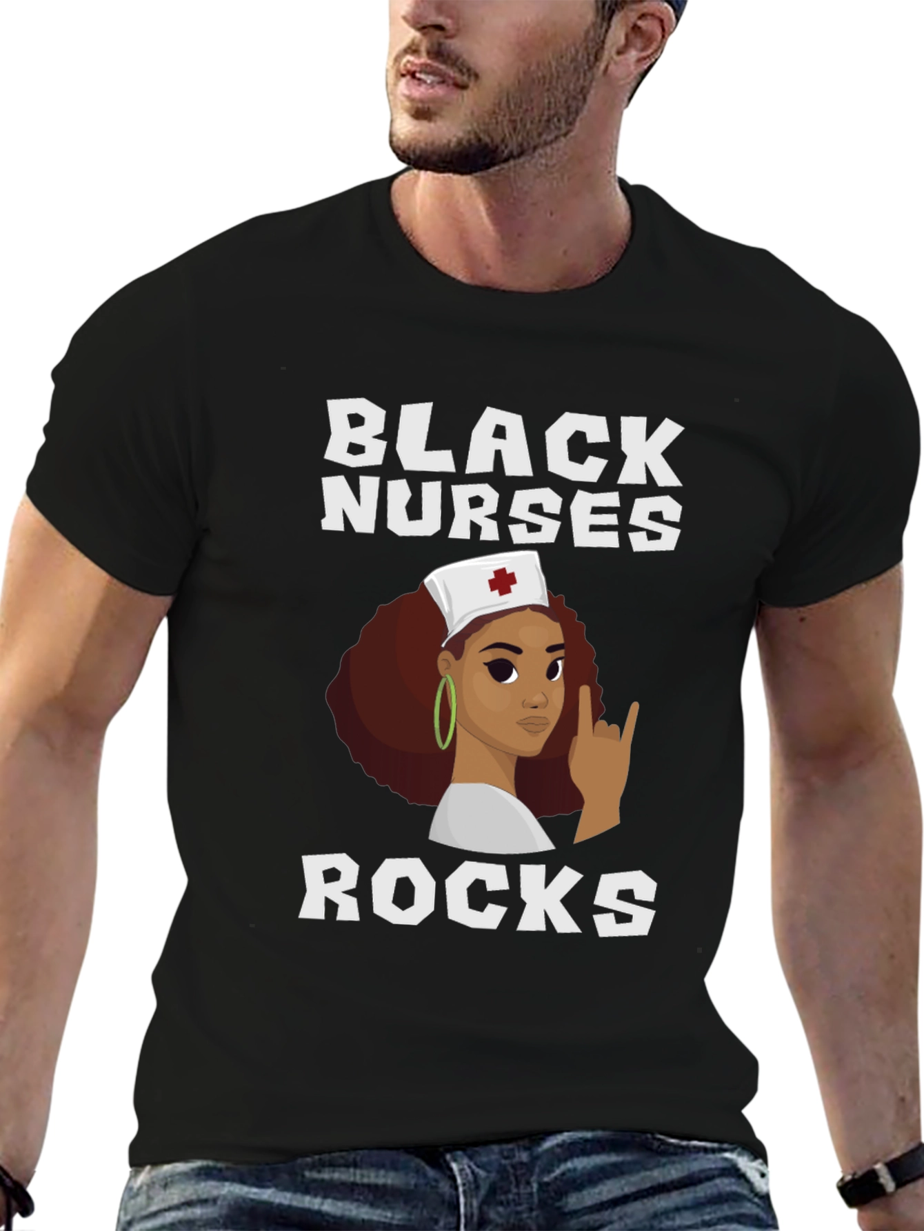 Black Nurses Rock T-Shirt