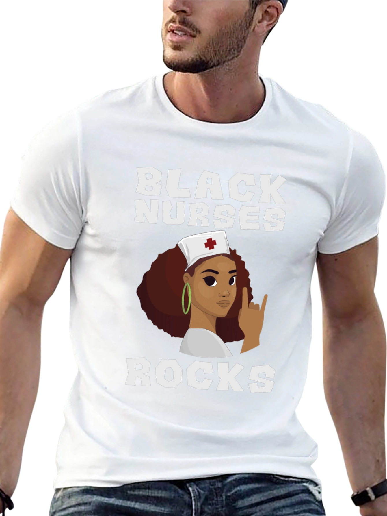 Black Nurses Rock T-Shirt