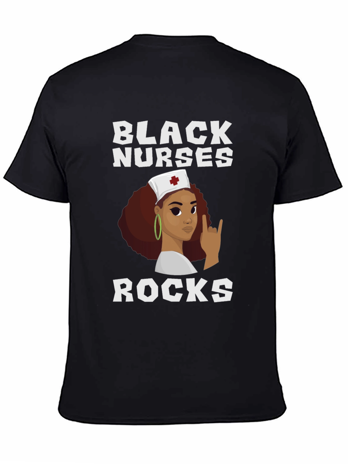 Black Nurses Rock T-Shirt