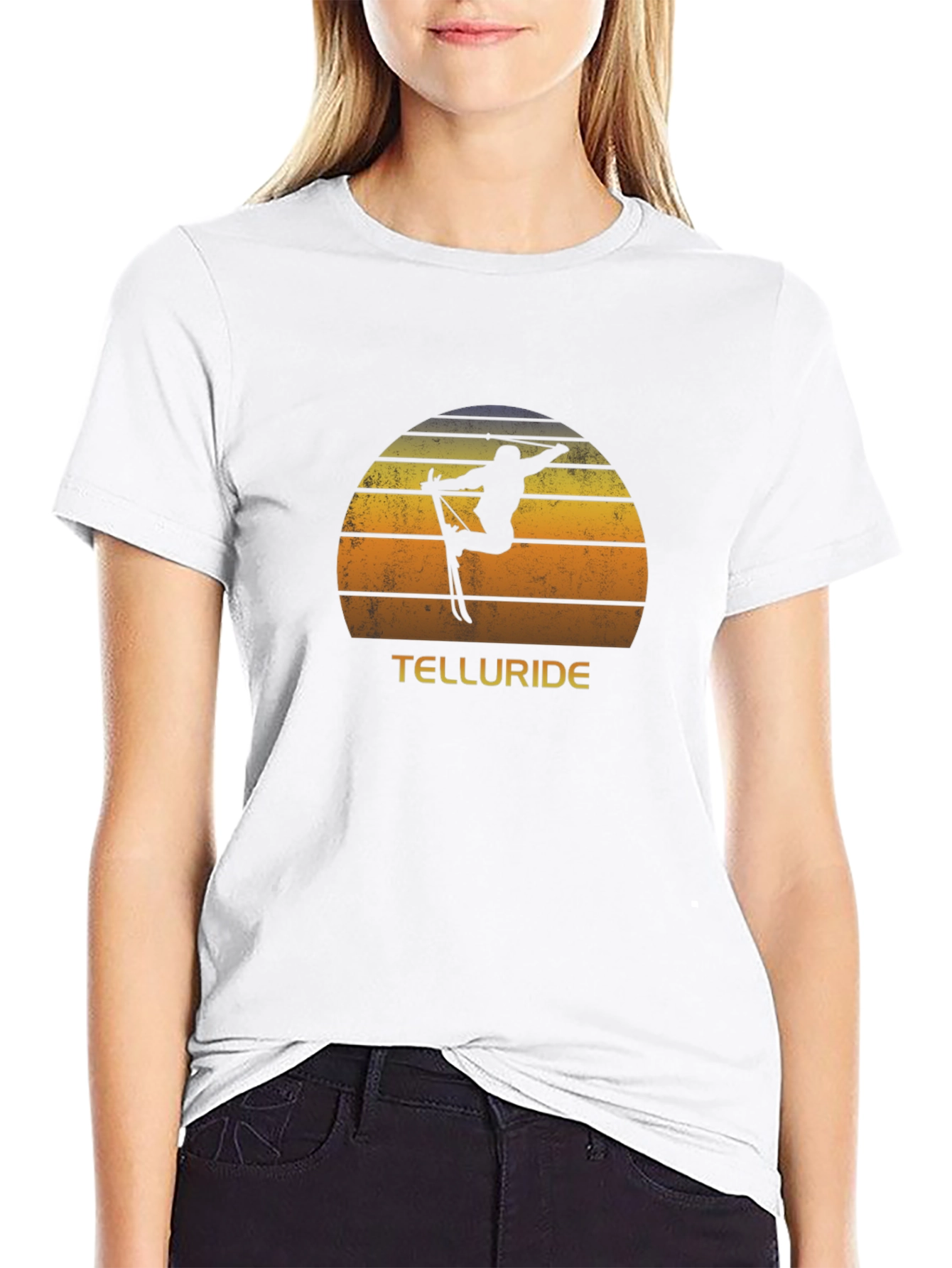 Telluride Ski Retro T-Shirt