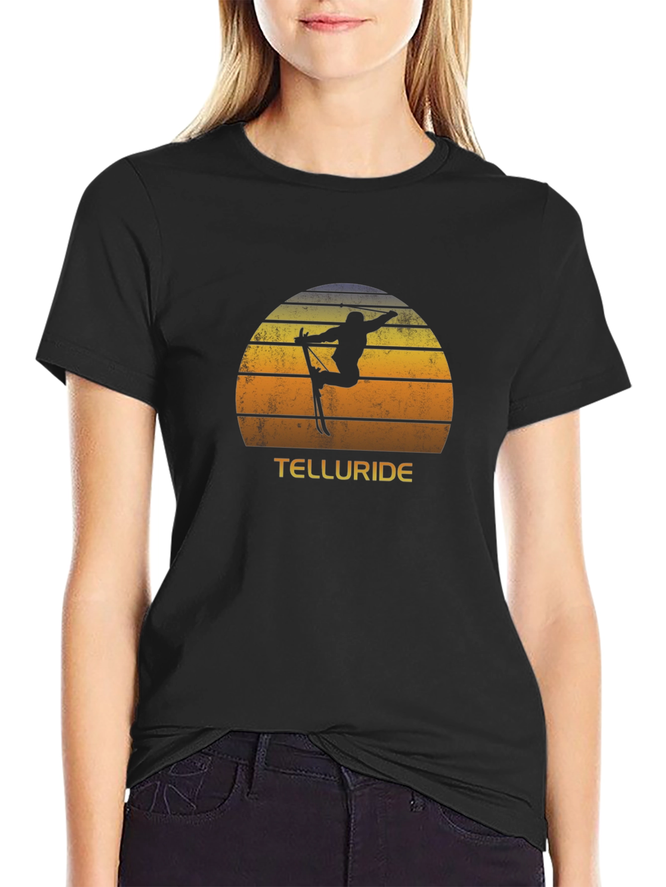 Telluride Ski Retro T-Shirt