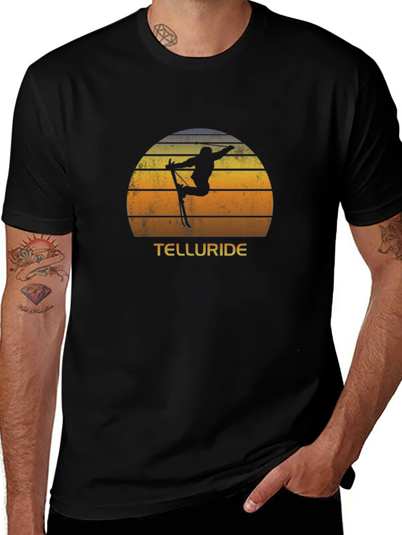 Telluride Ski Retro T-Shirt