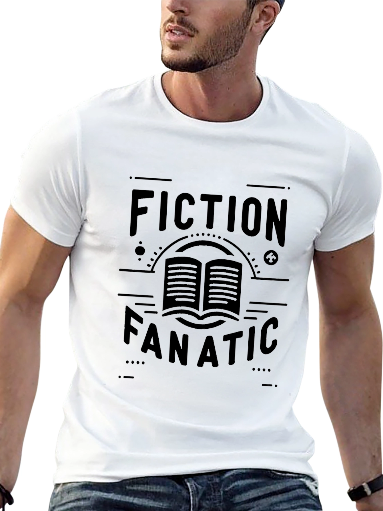 Fiction Fanatic Graphic Tee - Book Lover Apparel