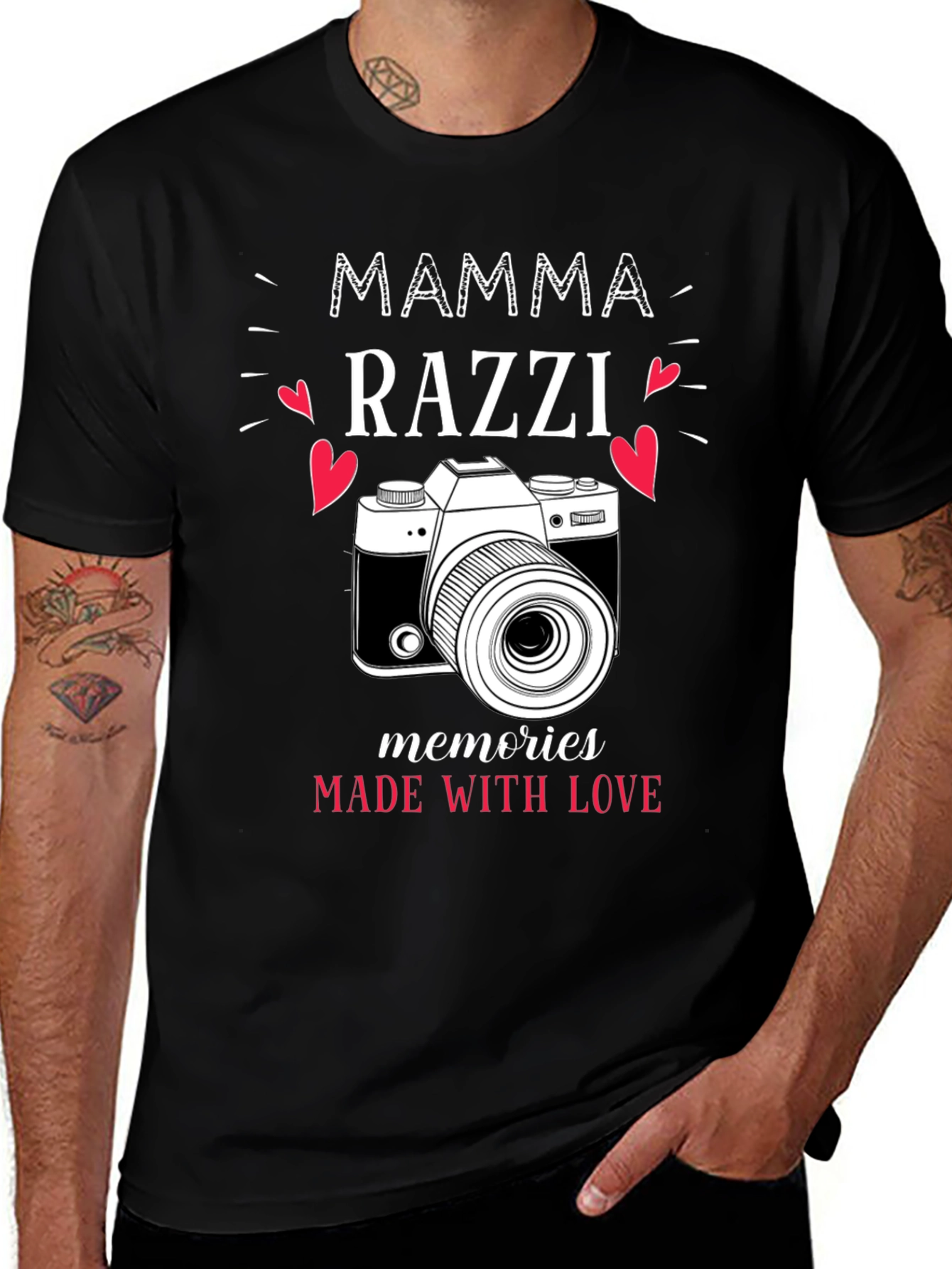 Mamma Razzi T-Shirt - Memories Made With Love