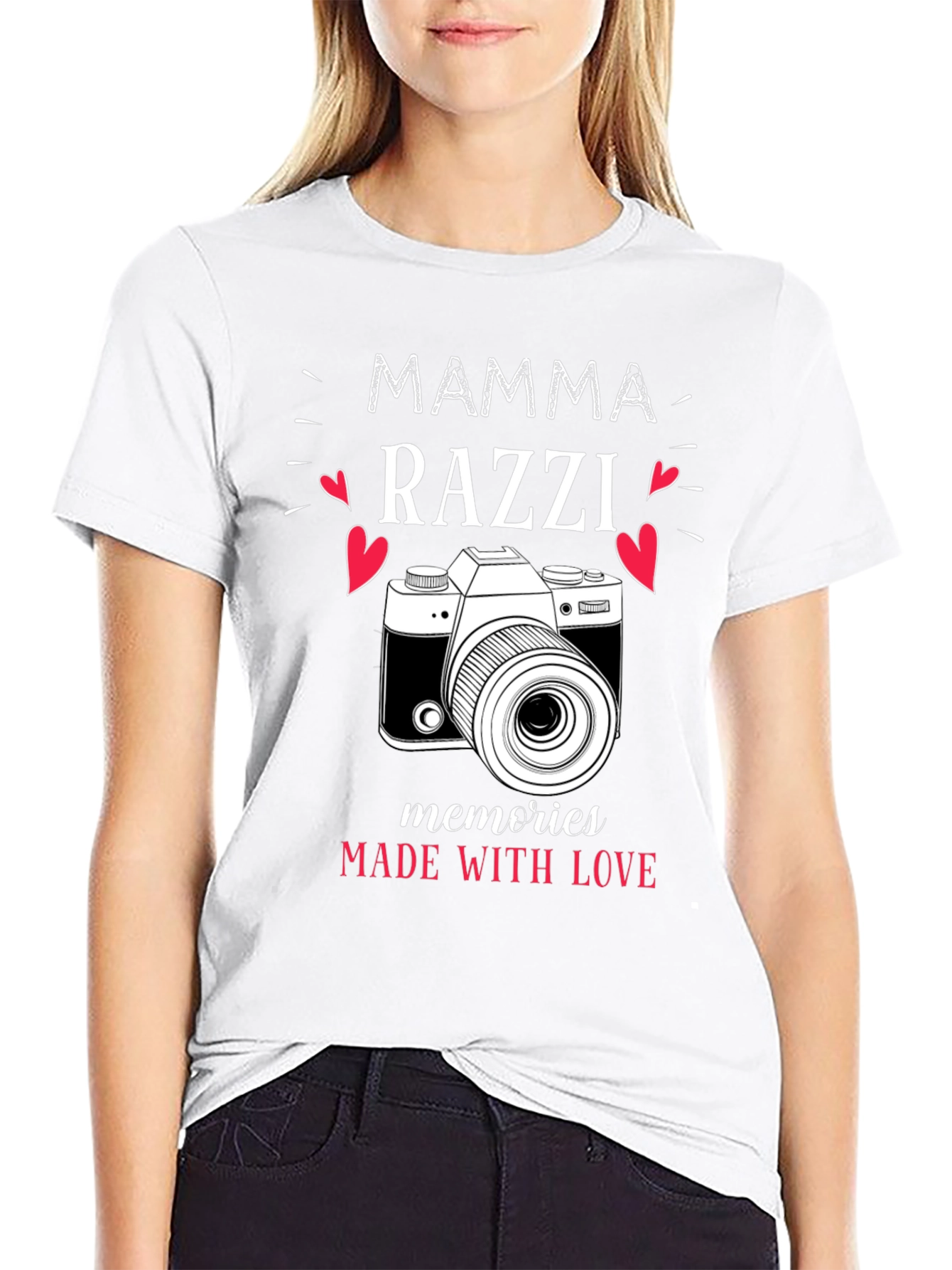 Mamma Razzi T-Shirt - Memories Made With Love