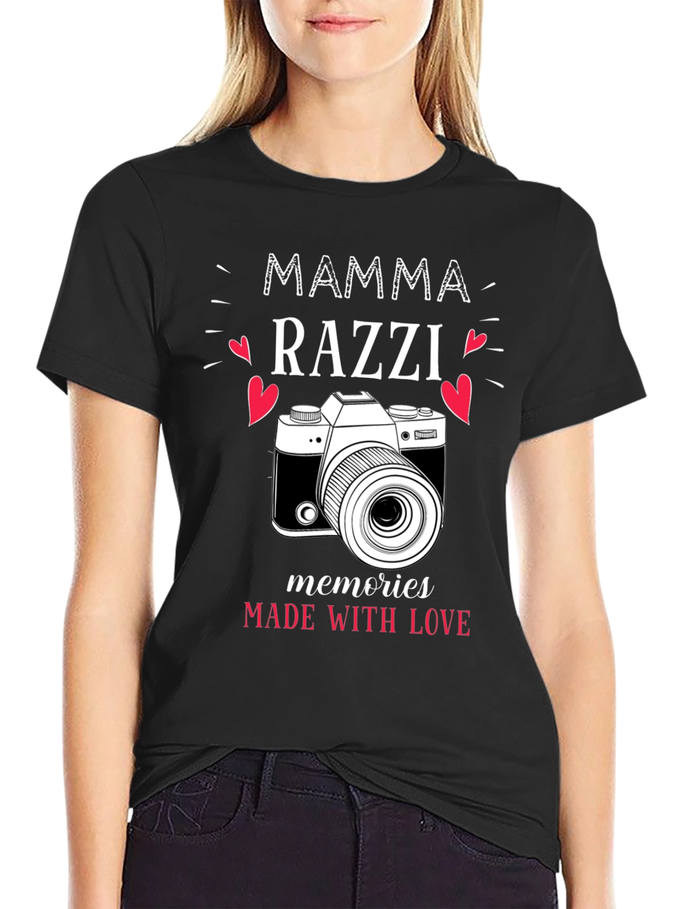 Mamma Razzi T-Shirt - Memories Made With Love