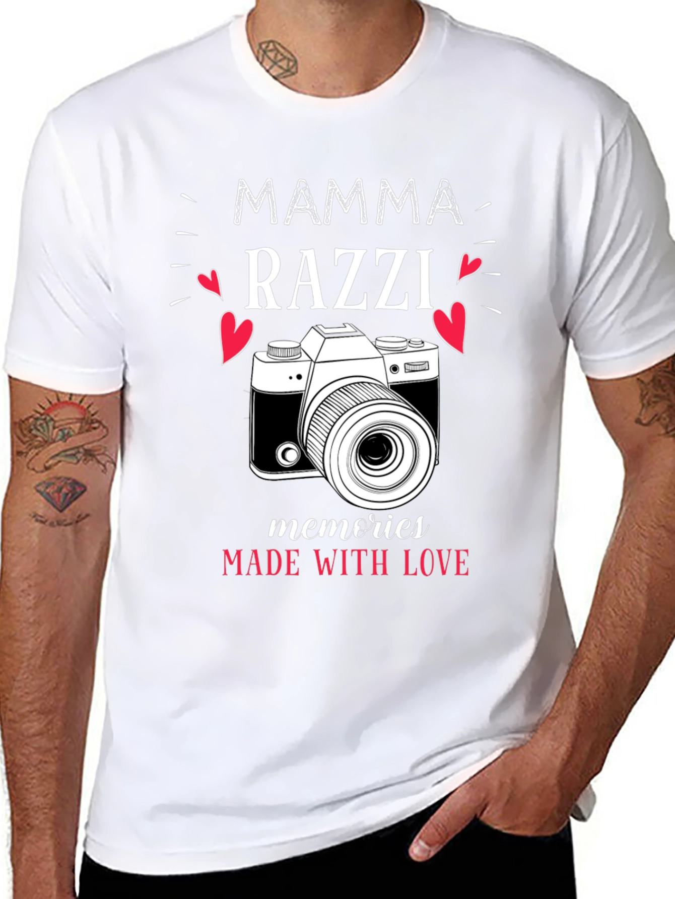Mamma Razzi T-Shirt - Memories Made With Love