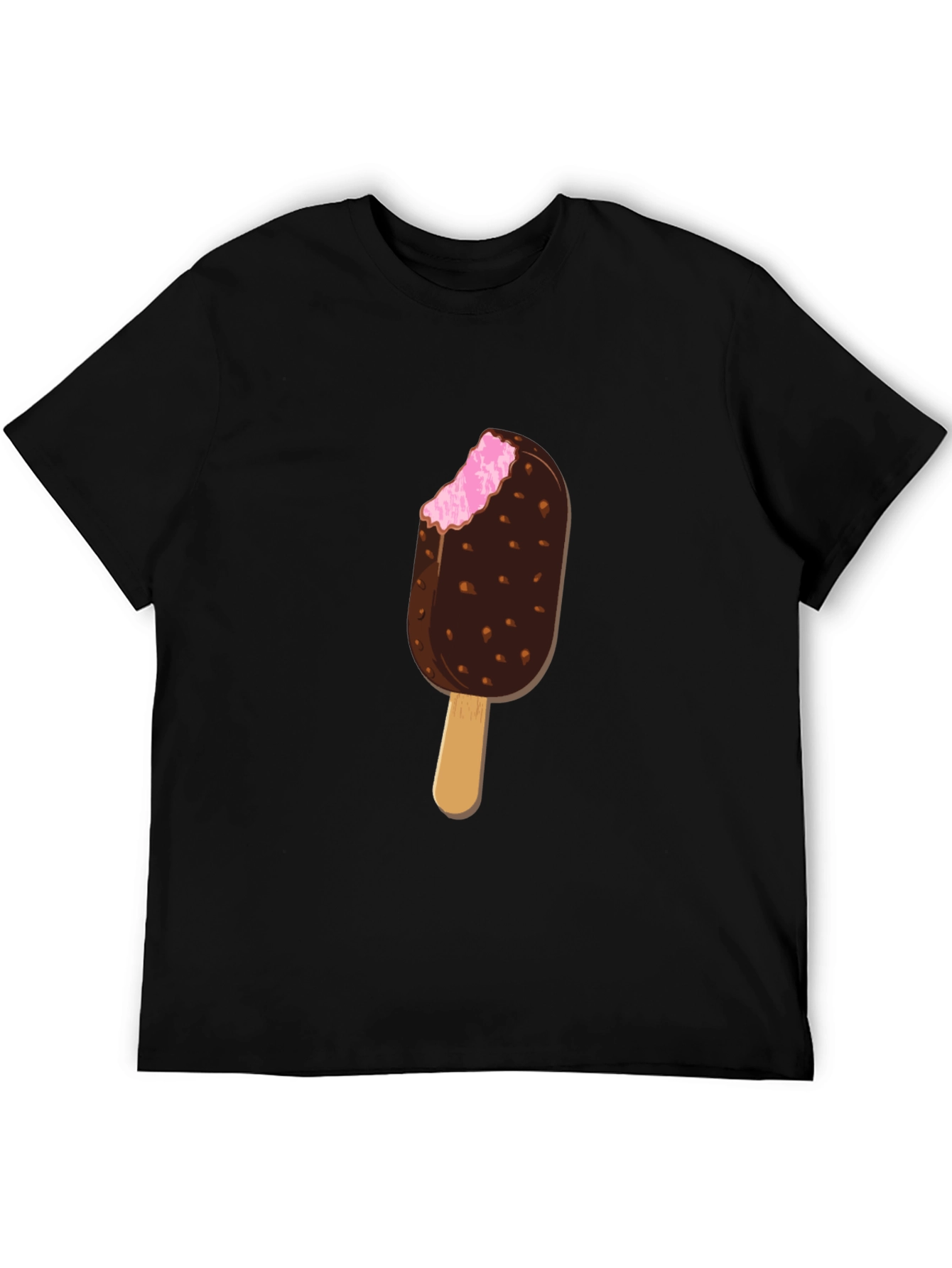 Ice Cream Bar Graphic Tee - Novelty Design