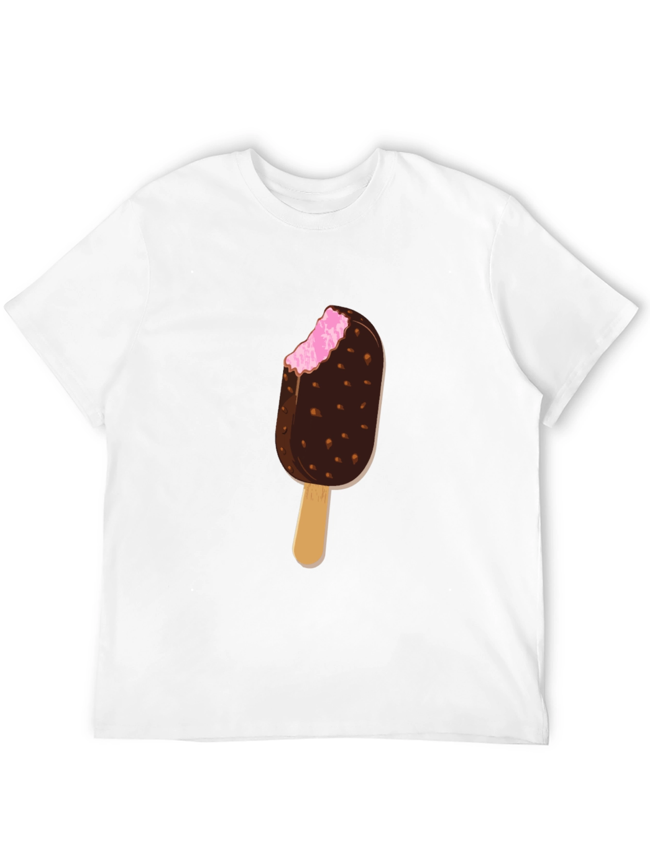 Ice Cream Bar Graphic Tee - Novelty Design