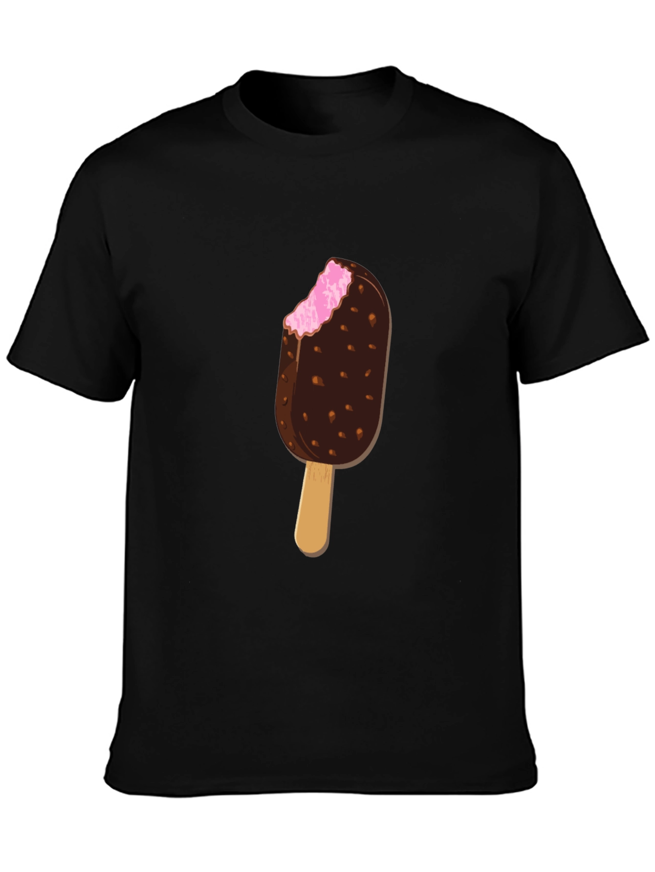 Ice Cream Bar Graphic Tee - Novelty Design