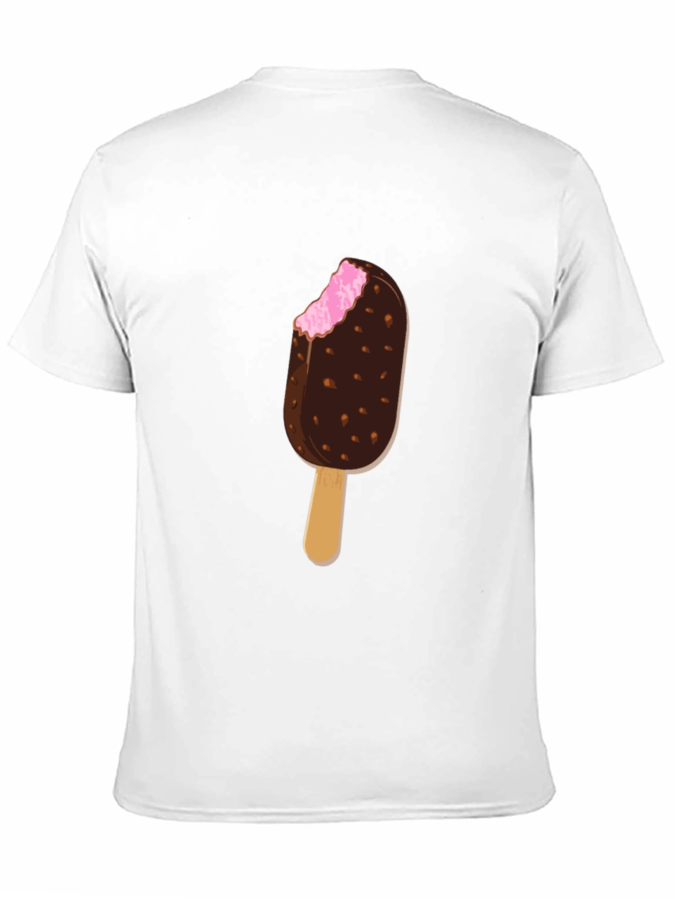Ice Cream Bar Graphic Tee - Novelty Design