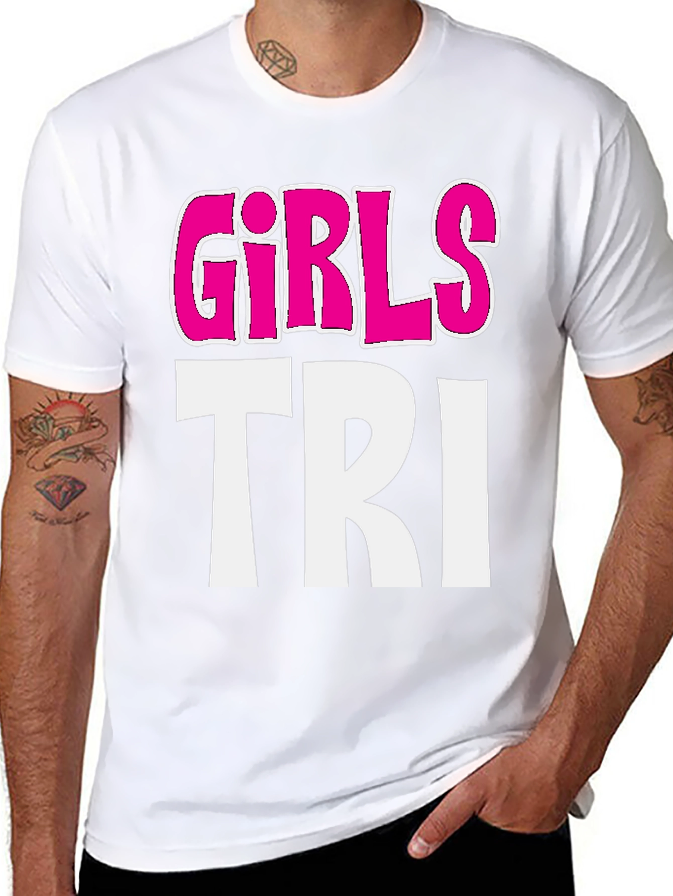 Girls Tri T-Shirt - Athletic Training Tee