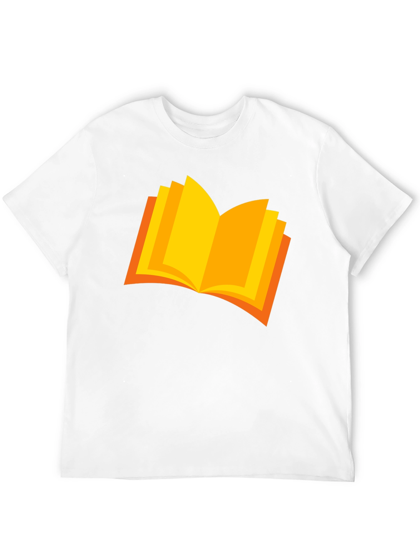 Book Graphic Black T-Shirt - Reader Tee