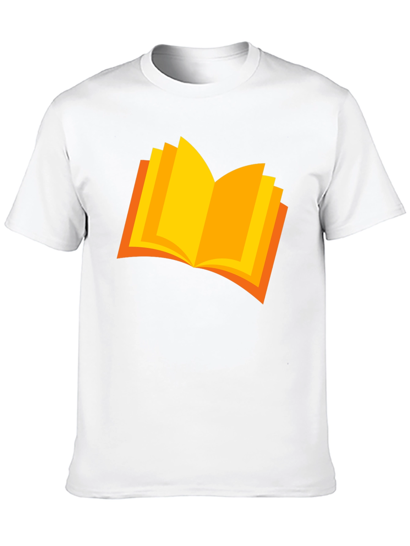 Book Graphic Black T-Shirt - Reader Tee