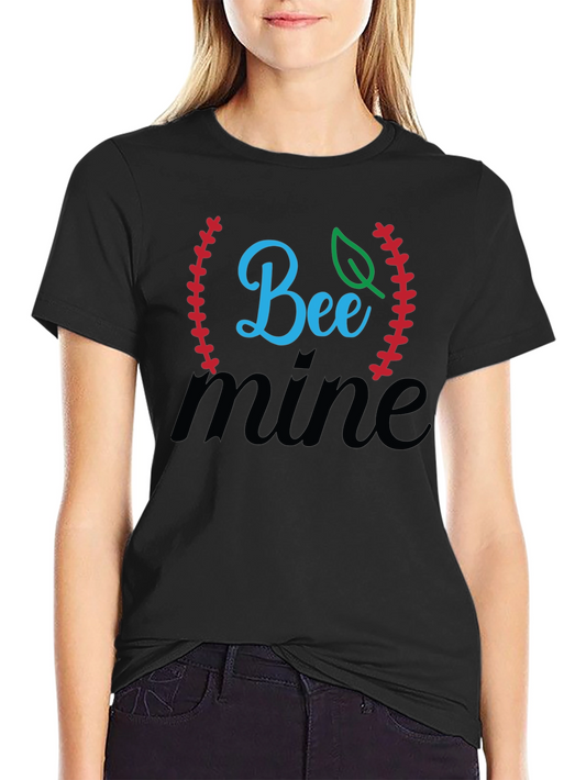 Bee Mine T-Shirt - Baseball Valentines Day Tee