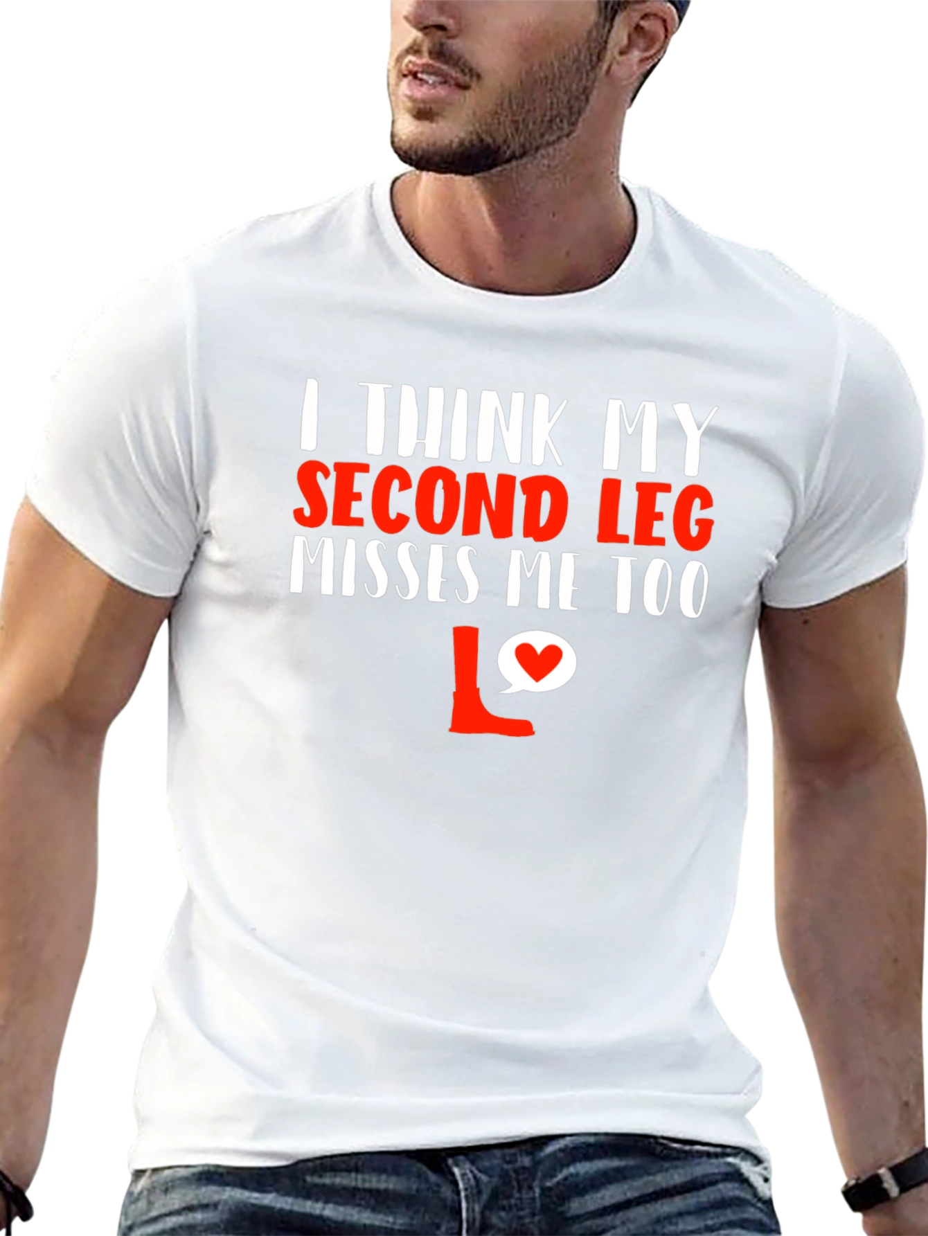 I Think My Second Leg Misses Me T-Shirt