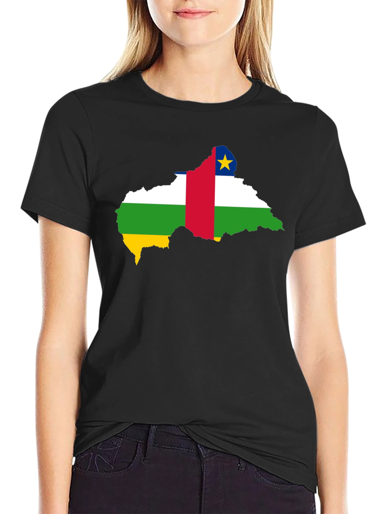 Central African Republic Flag T-Shirt