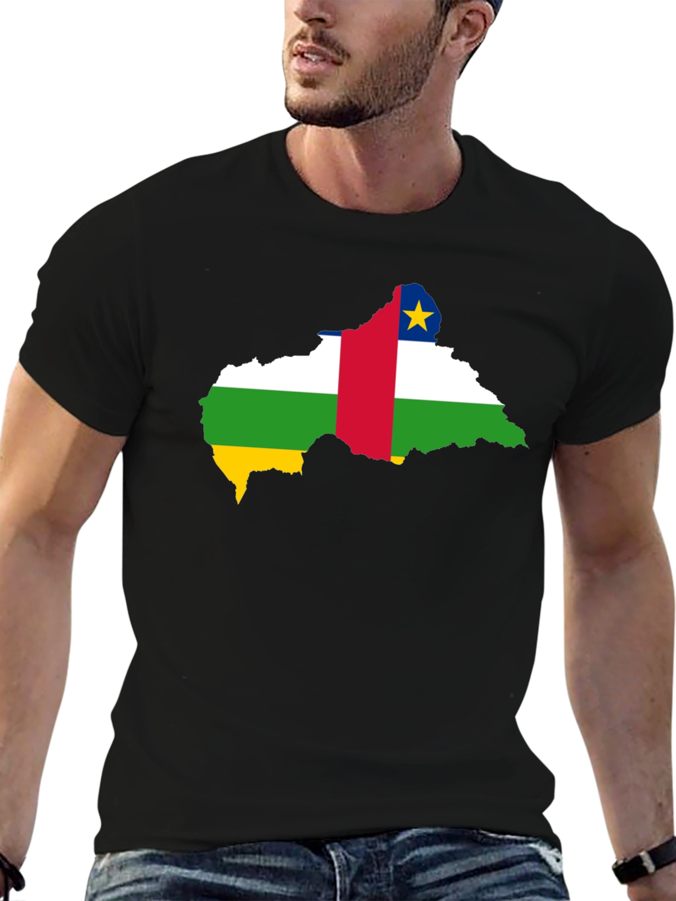 Central African Republic Flag T-Shirt
