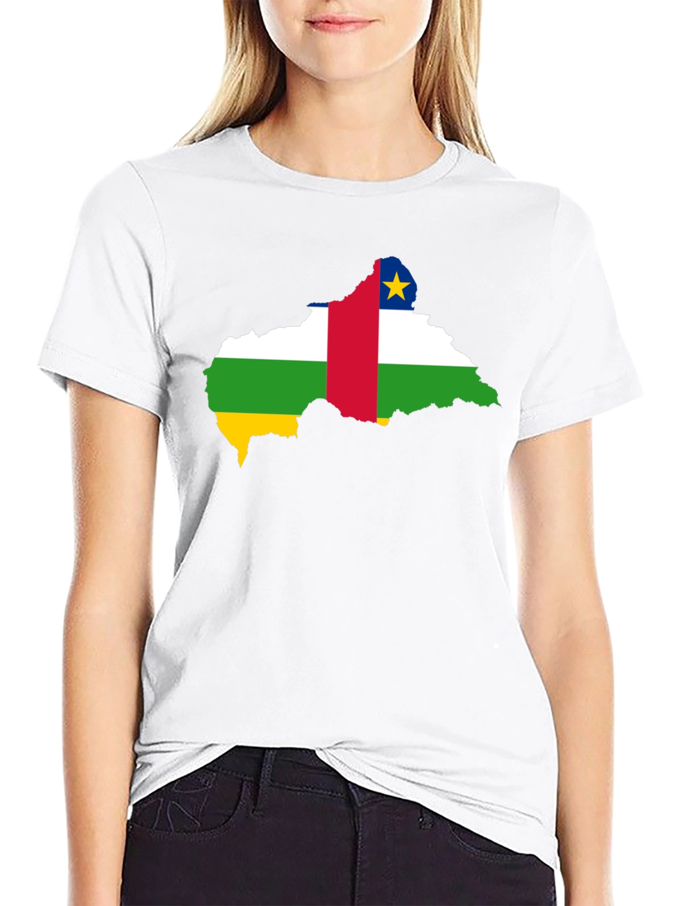 Central African Republic Flag T-Shirt
