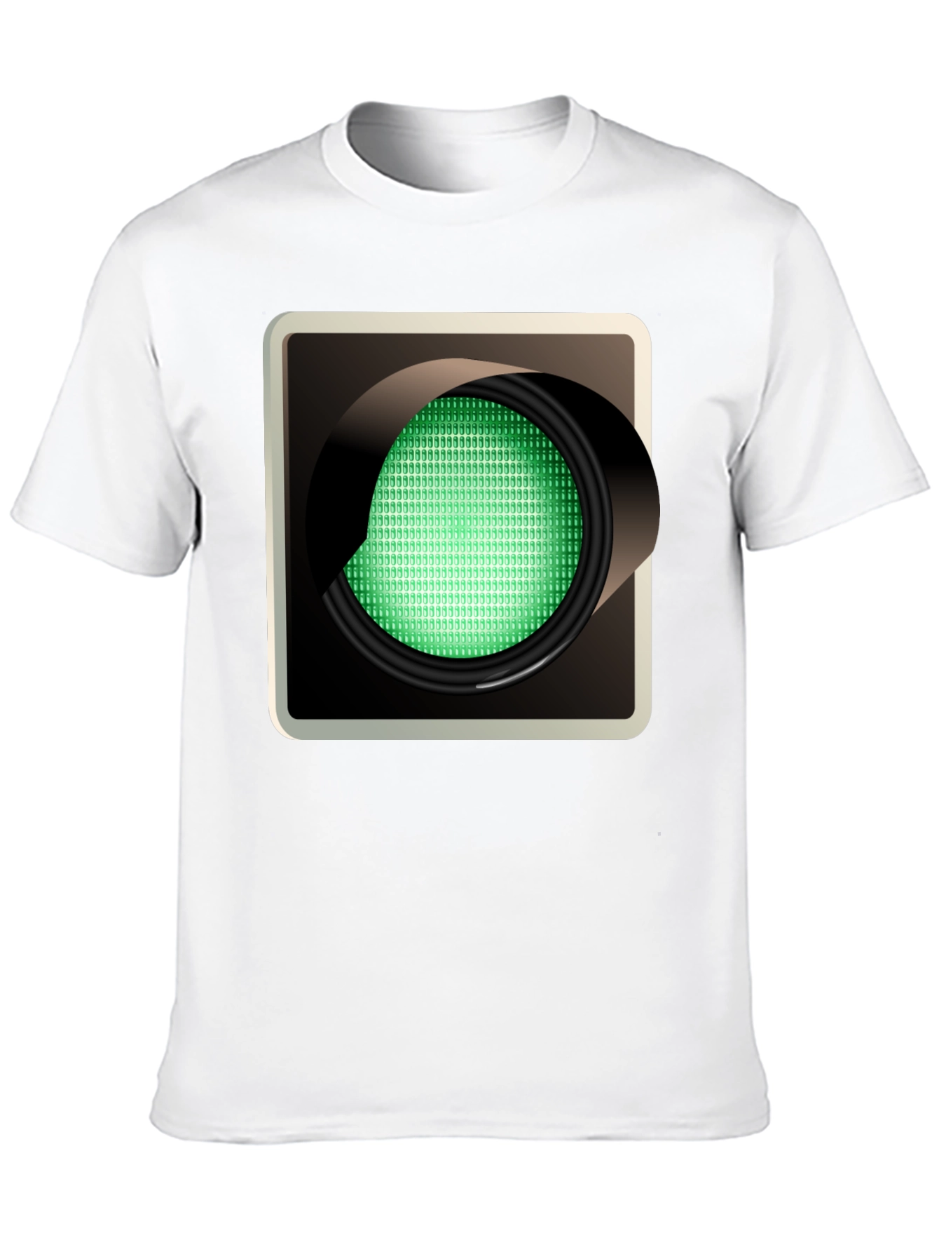 Go Green T-Shirt - Traffic Light Graphic Tee