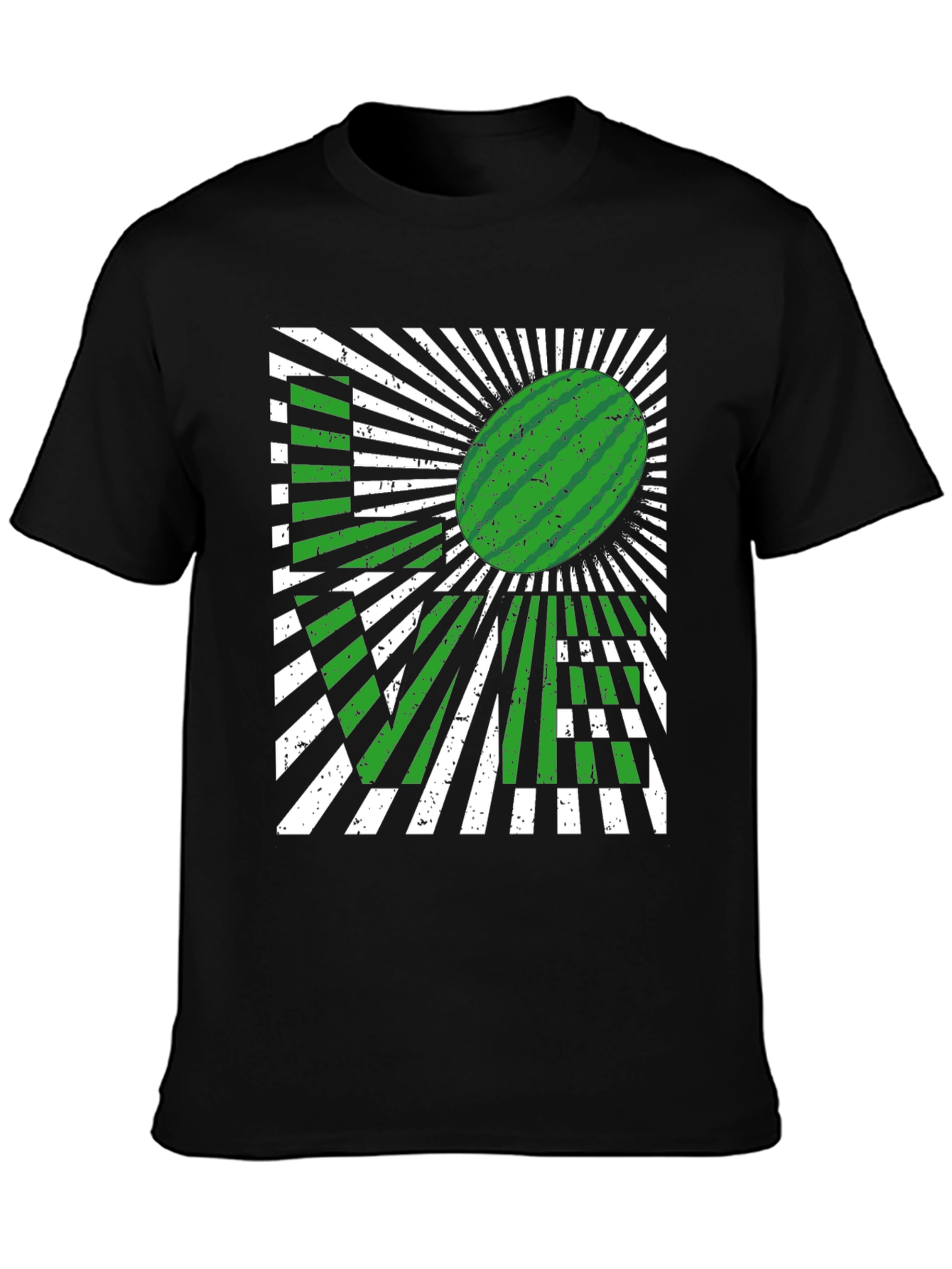 Watermelon LOVE Graphic T-Shirt - Fun Summer Style
