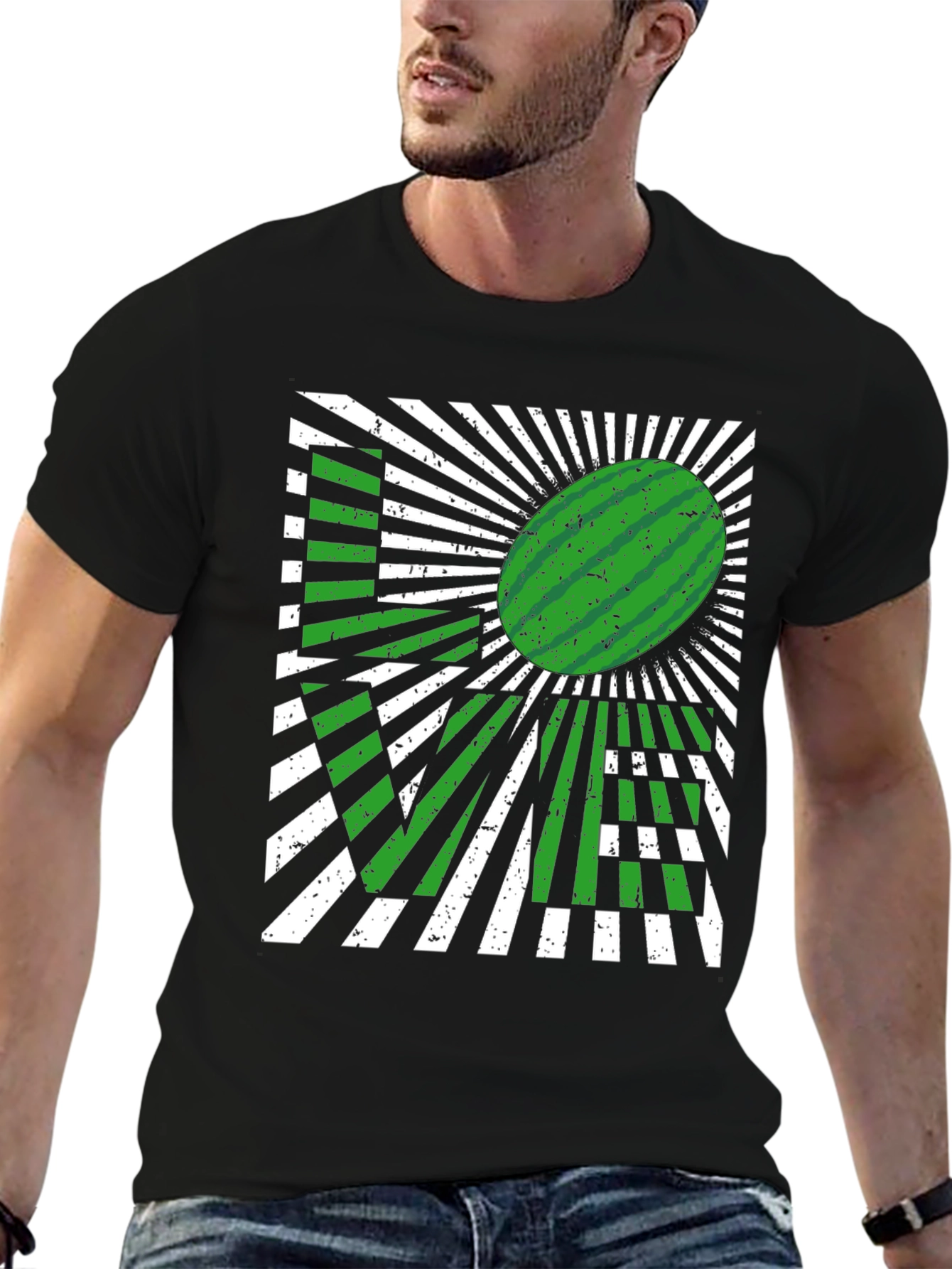 Watermelon LOVE Graphic T-Shirt - Fun Summer Style