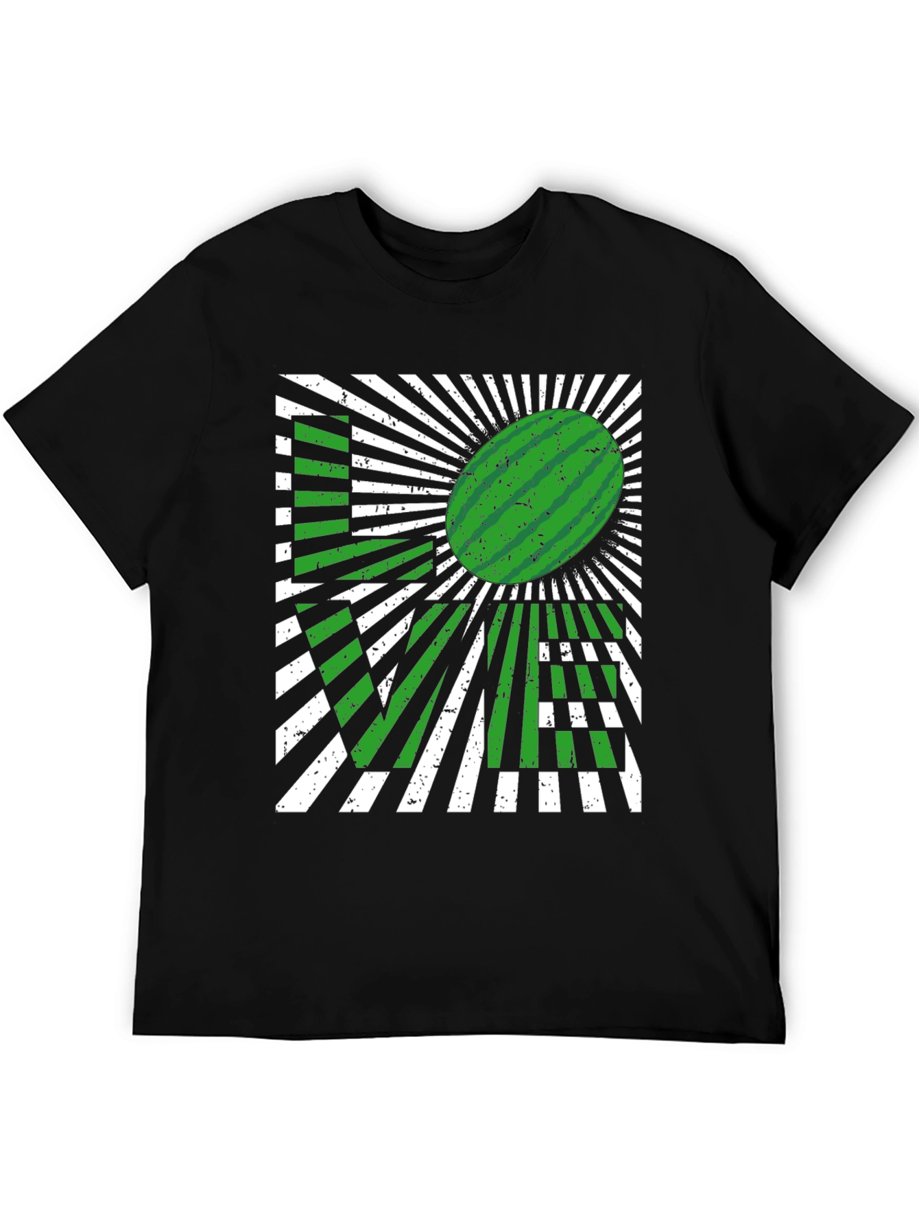 Watermelon LOVE Graphic T-Shirt - Fun Summer Style