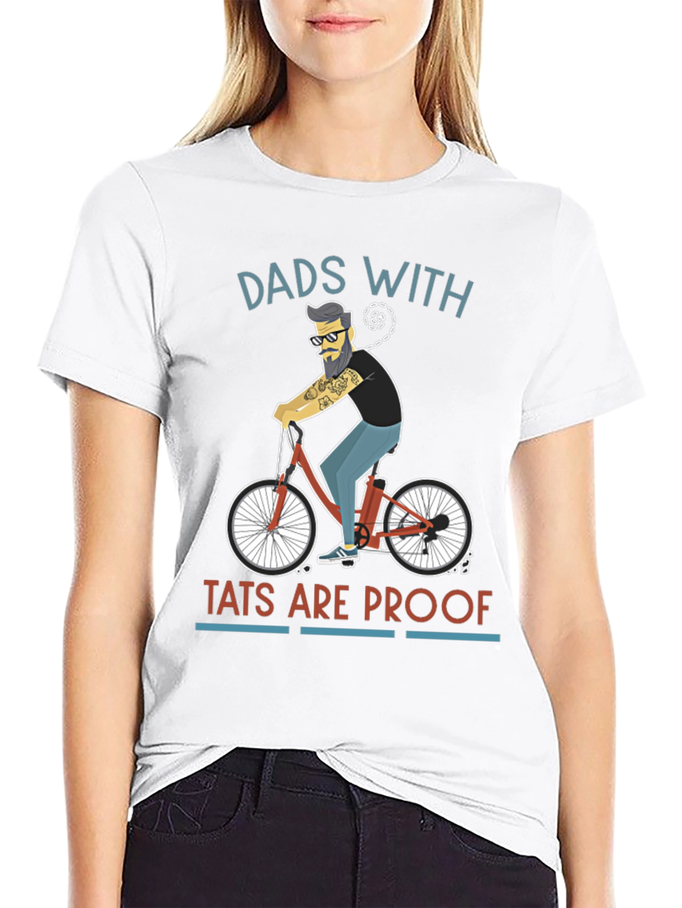 Dads With Tats Are Proof Graphic T-Shirt