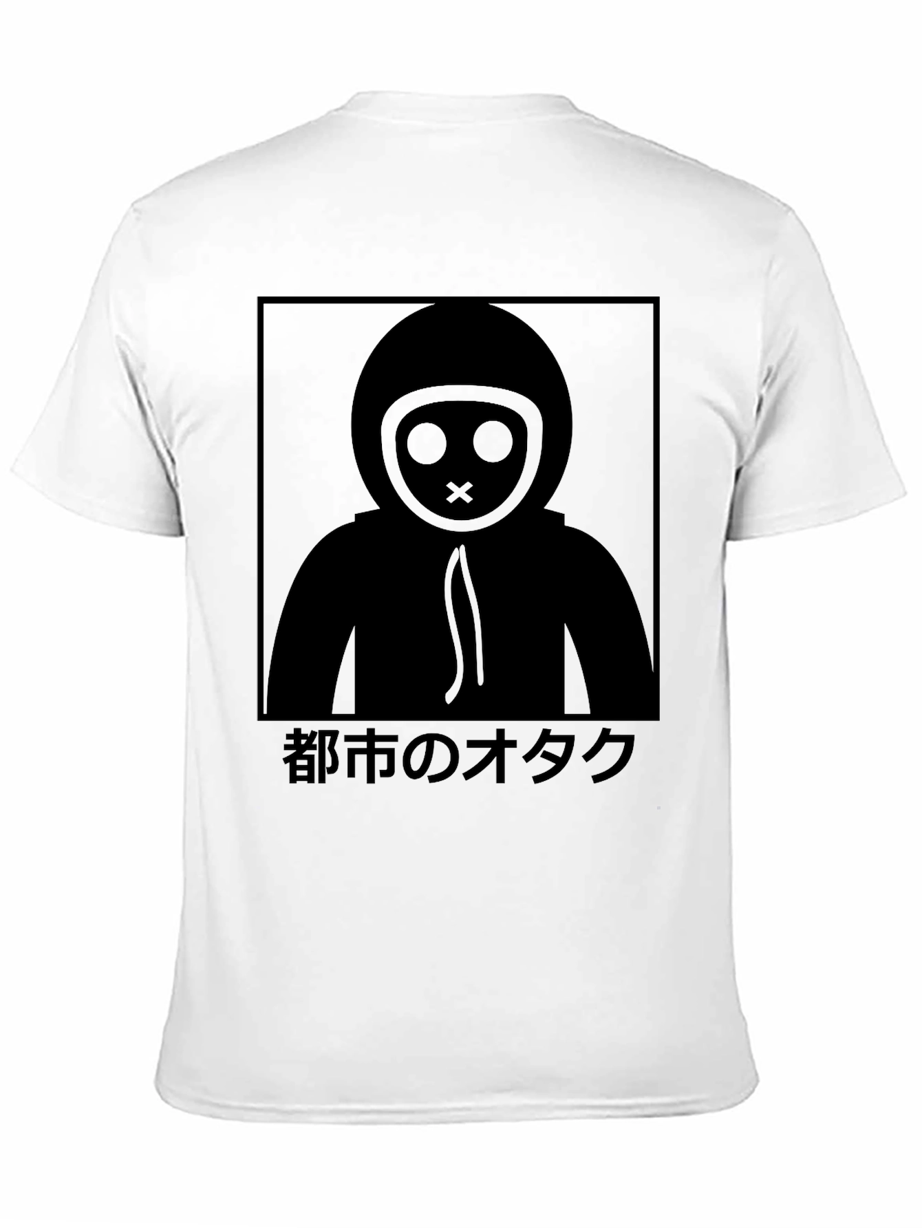Urban Otaku Graphic Tee - Black Crew Neck