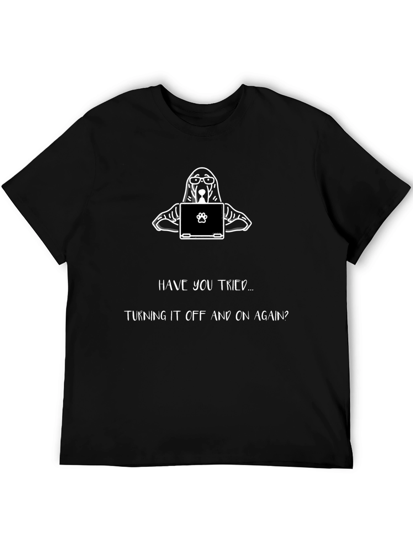 Funny Dog IT Support T-Shirt