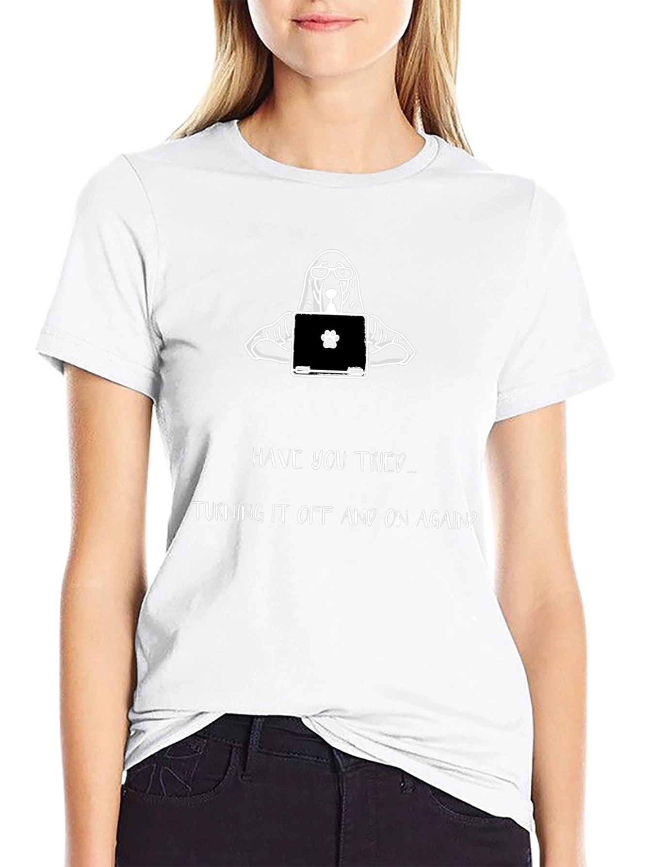 Funny Dog IT Support T-Shirt
