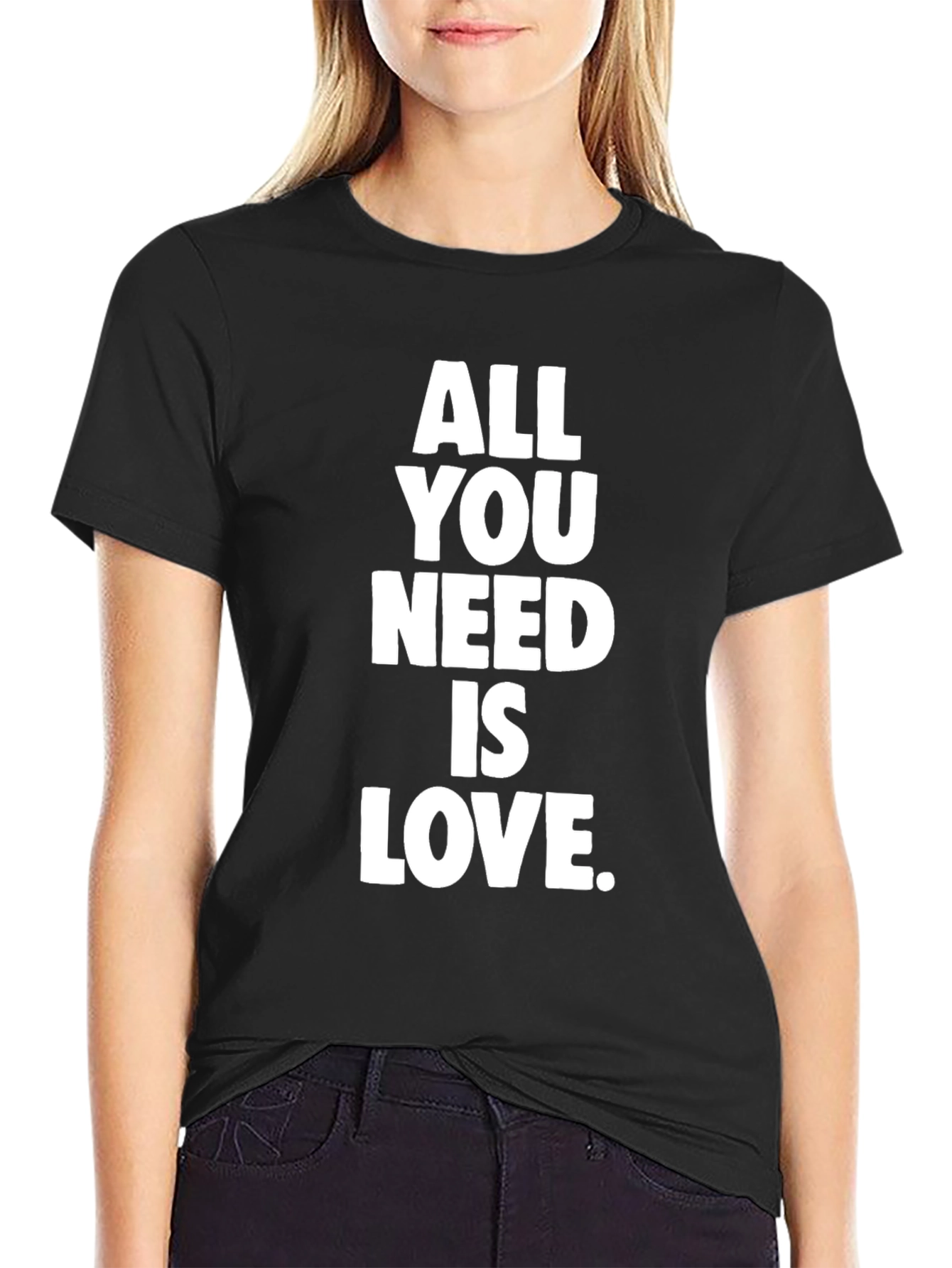 All You Need Is Love T-Shirt - Black
