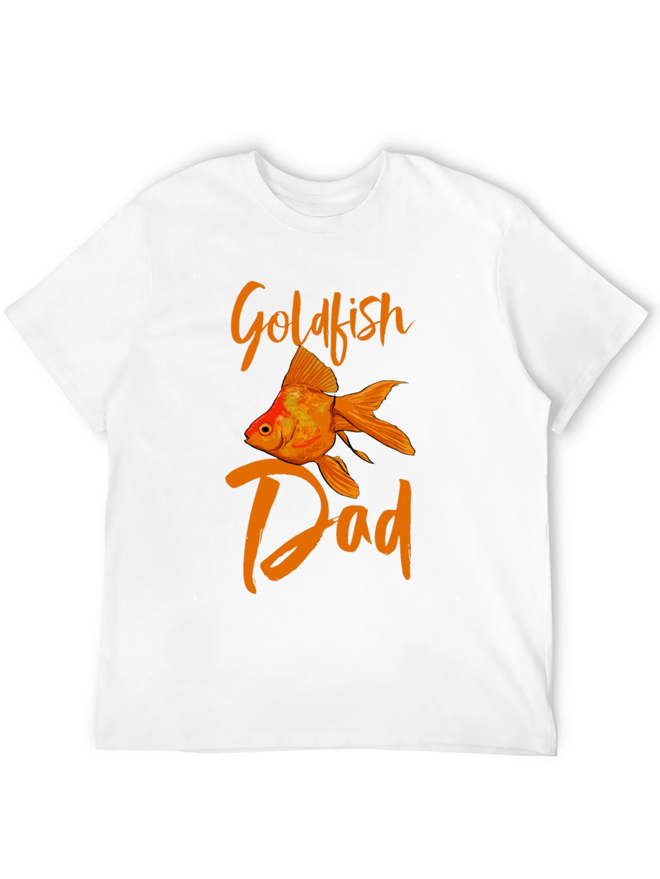 Goldfish Dad Graphic T-Shirt - Black