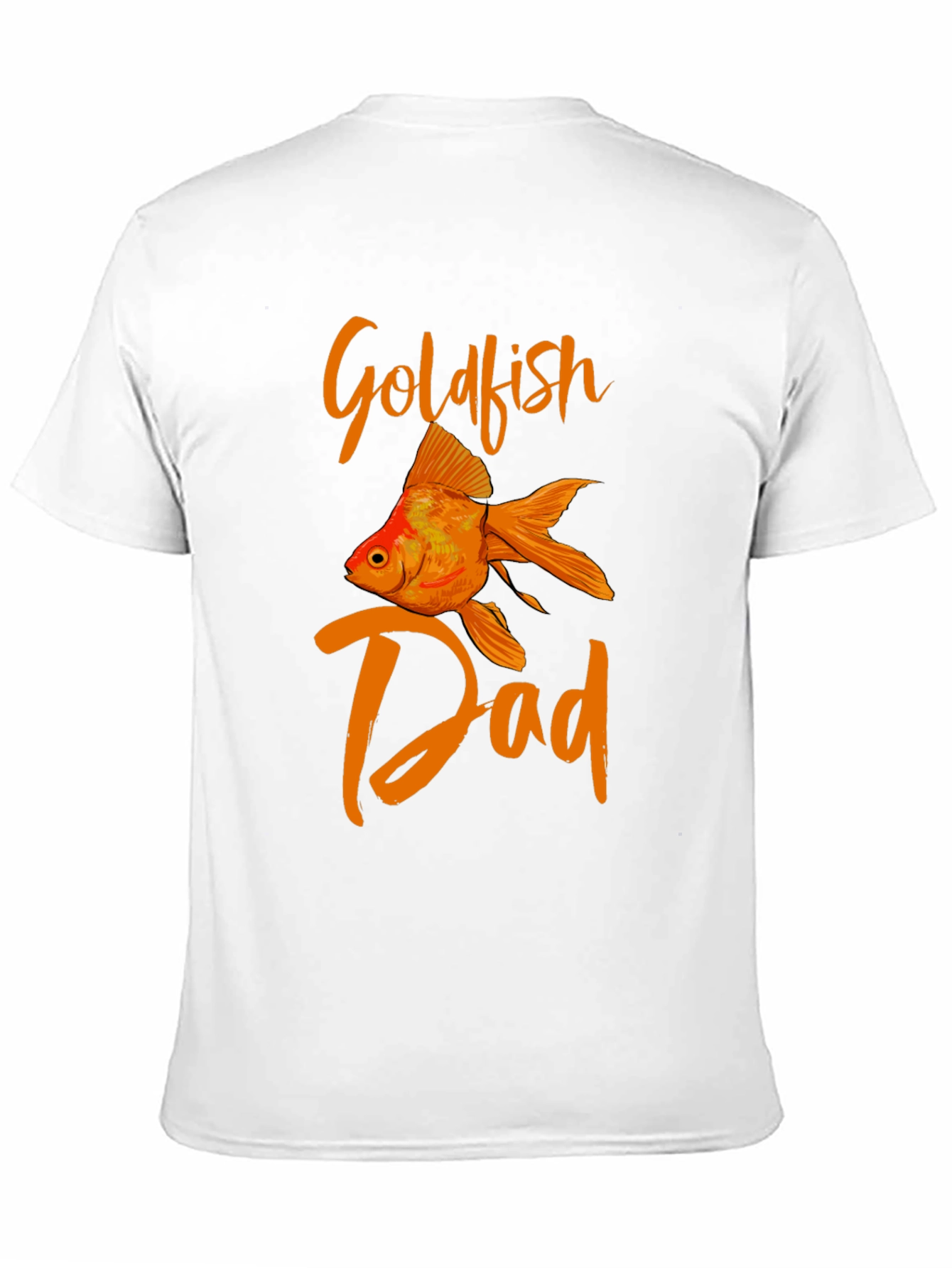 Goldfish Dad Graphic T-Shirt - Black
