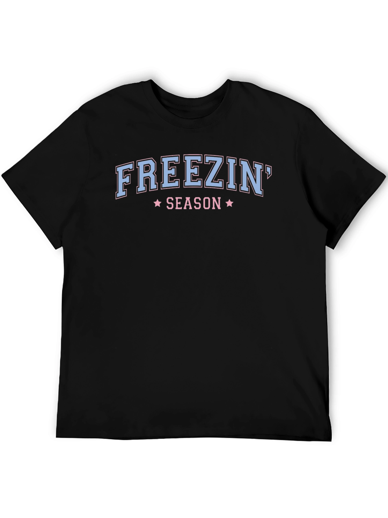 Freezin Season Graphic Tee - Trendy Winter Shirt