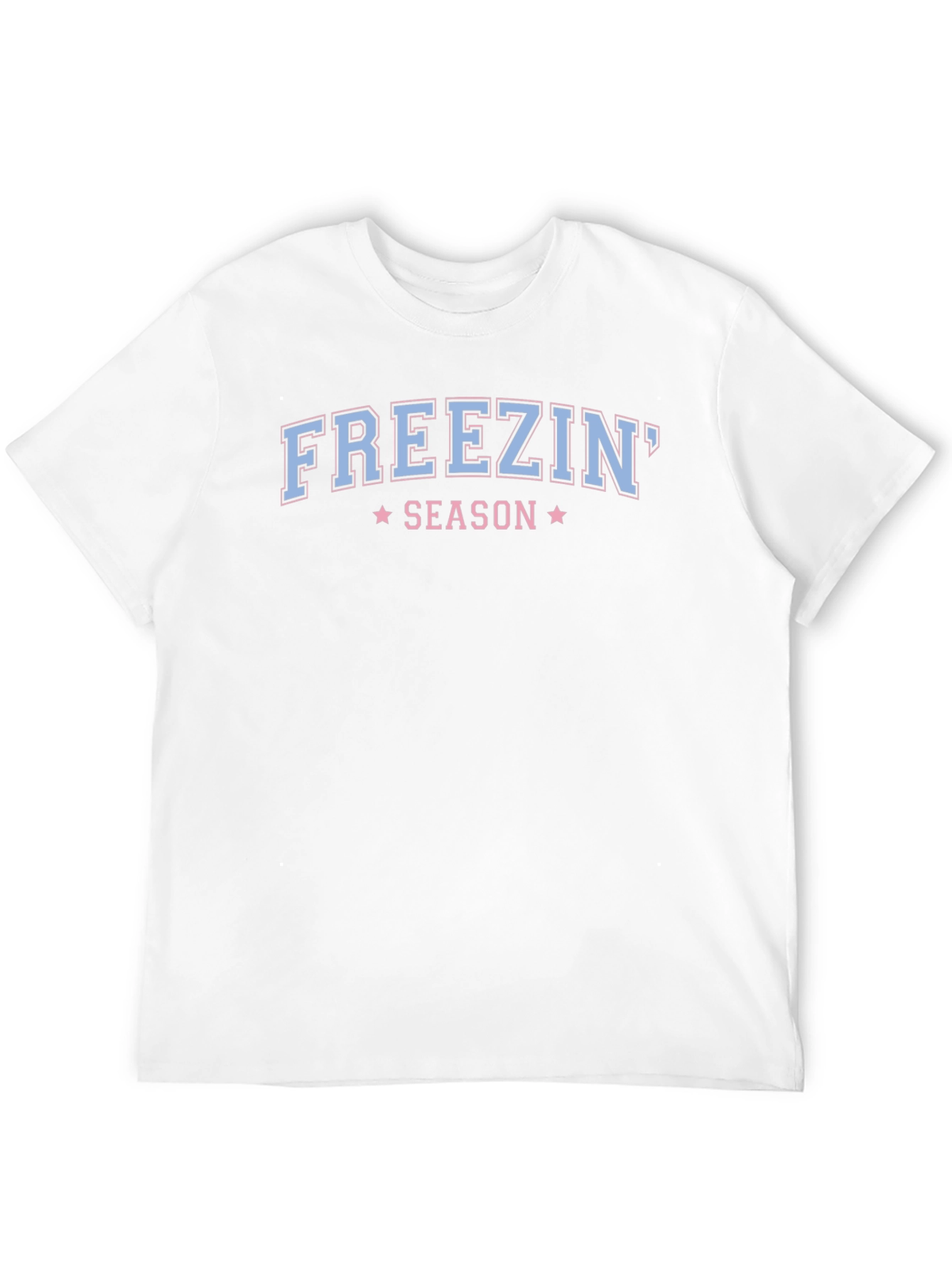 Freezin Season Graphic Tee - Trendy Winter Shirt