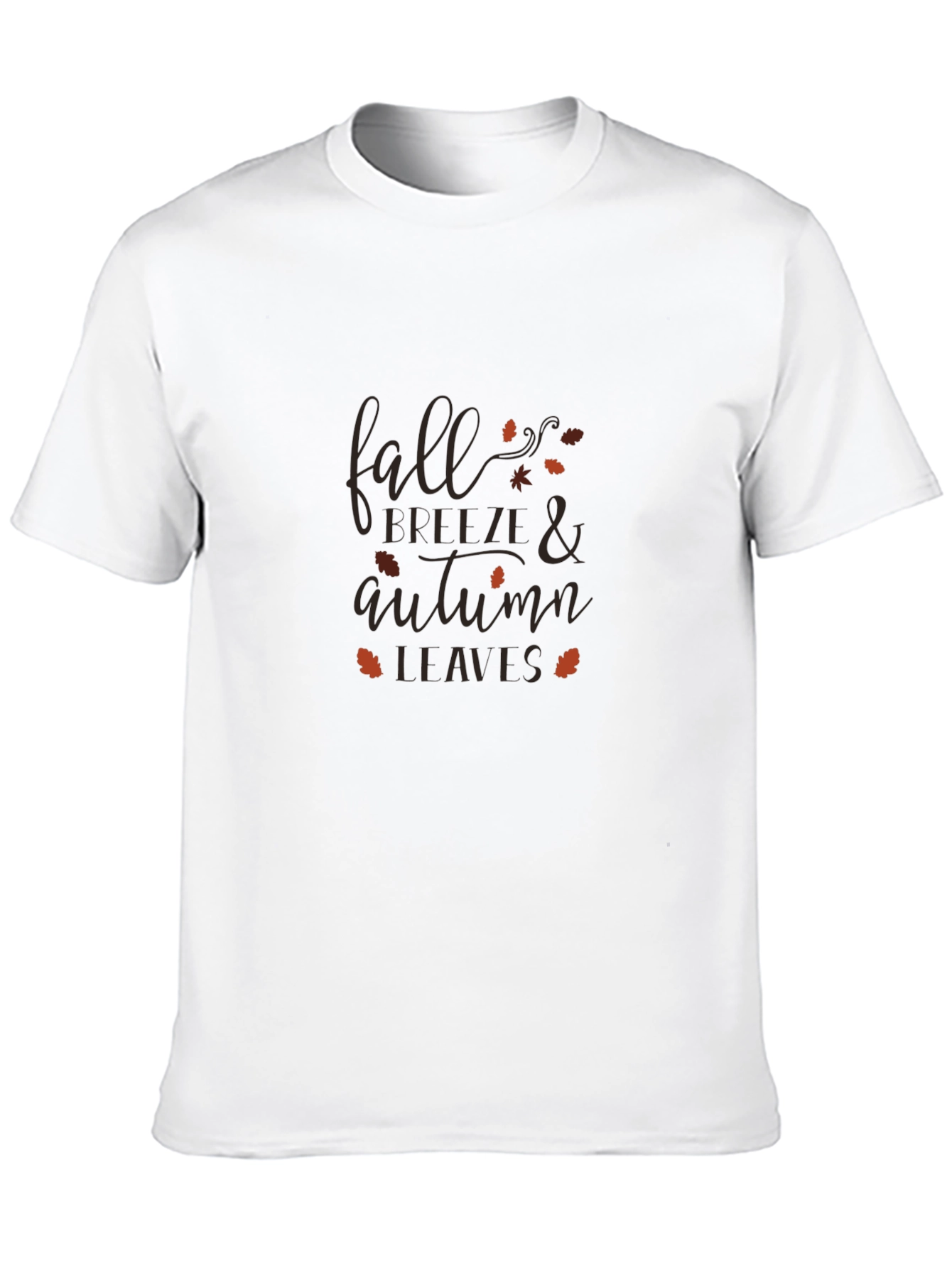 Fall & Autumn Leaves T-Shirt - Stylish Seasonal Design