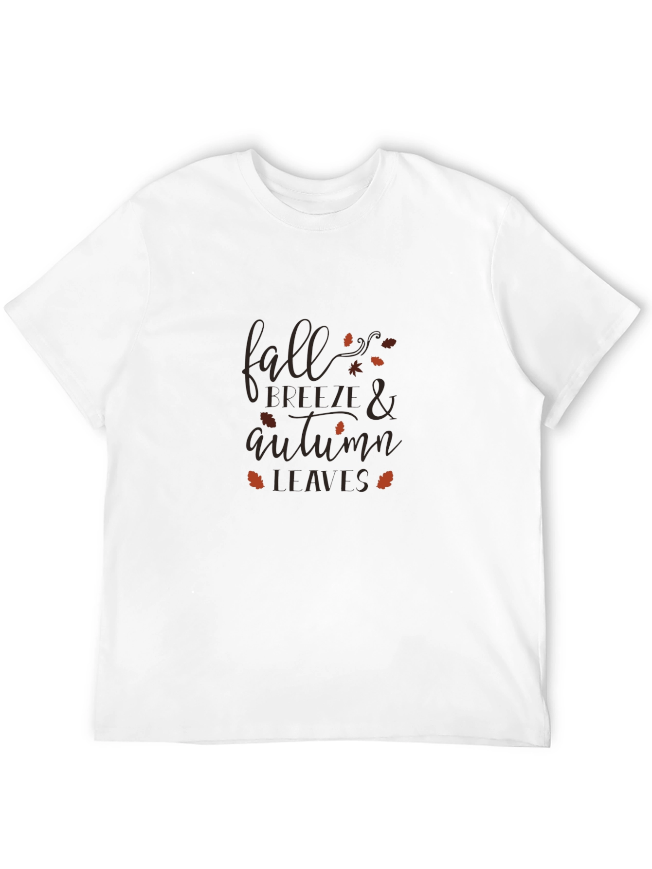 Fall & Autumn Leaves T-Shirt - Stylish Seasonal Design