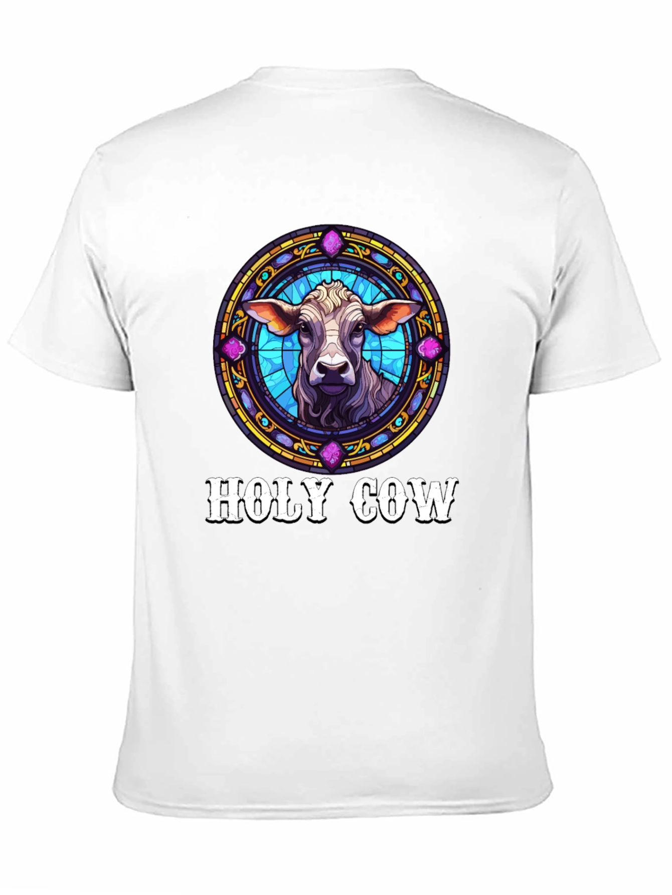 Holy Cow Graphic Tee - Funny Novelty T-Shirt