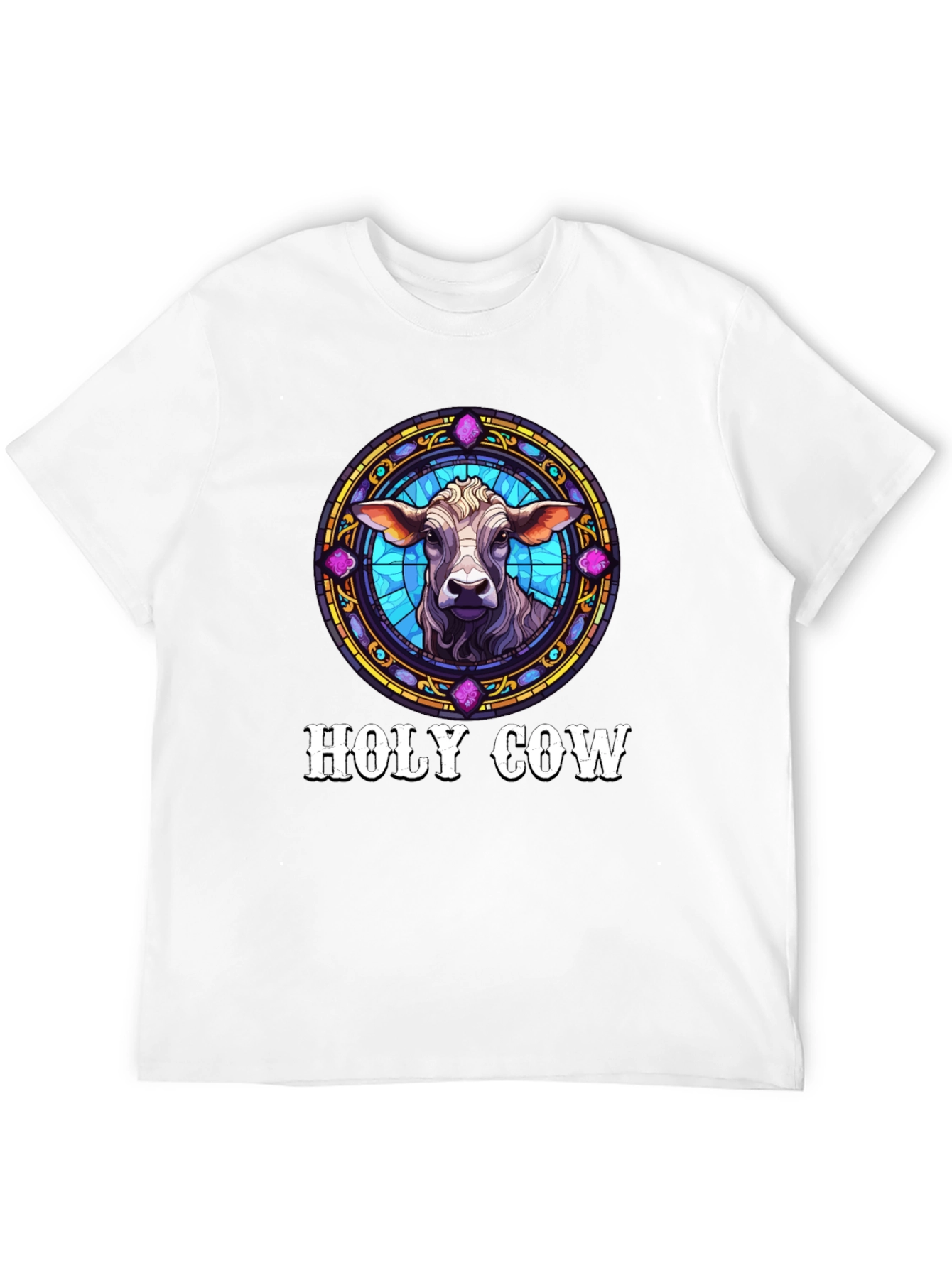 Holy Cow Graphic Tee - Funny Novelty T-Shirt