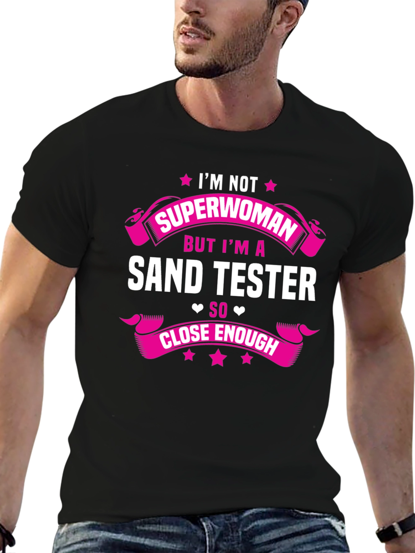 Sand Tester T-Shirt Funny Job Tee