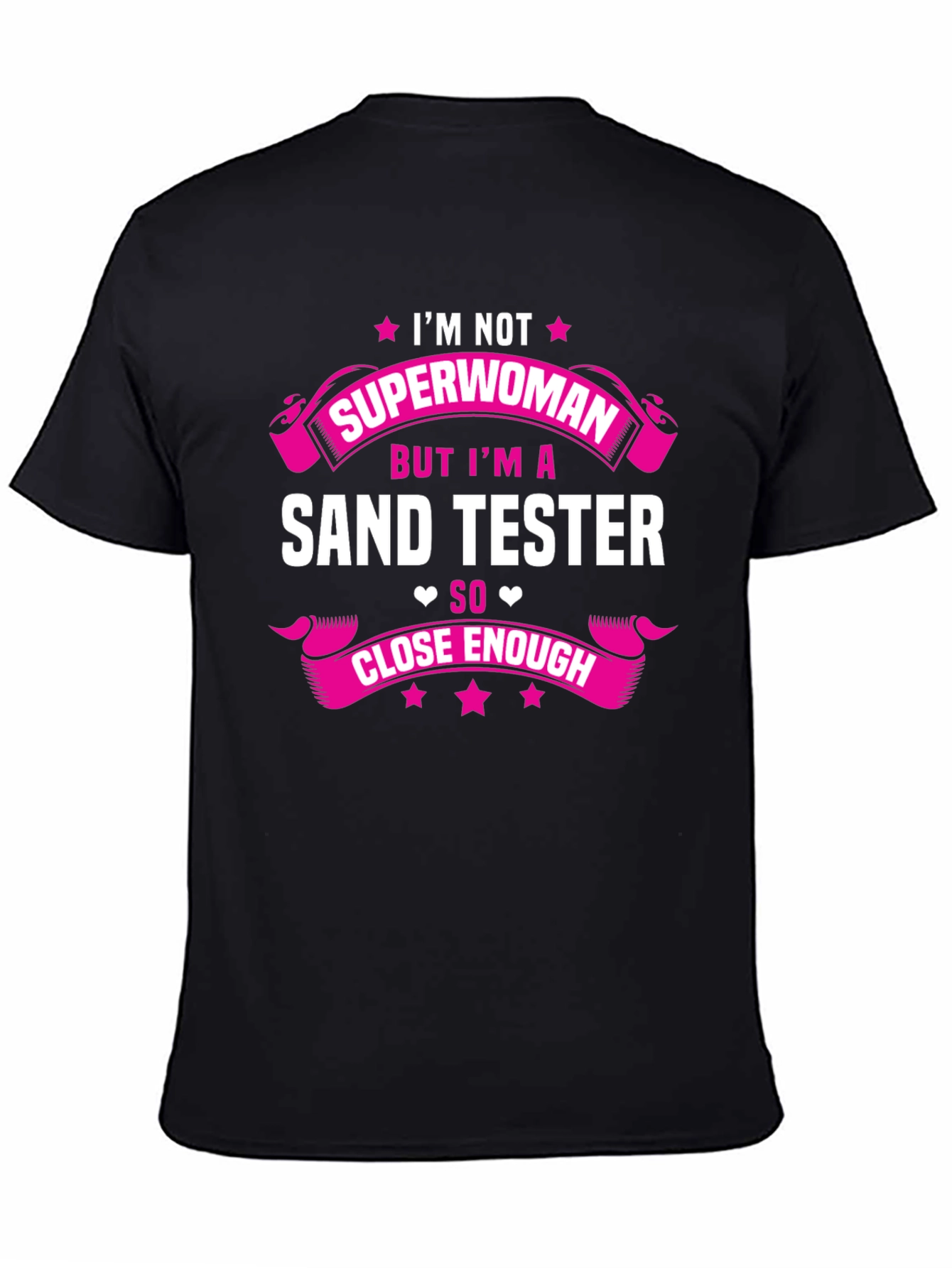Sand Tester T-Shirt Funny Job Tee
