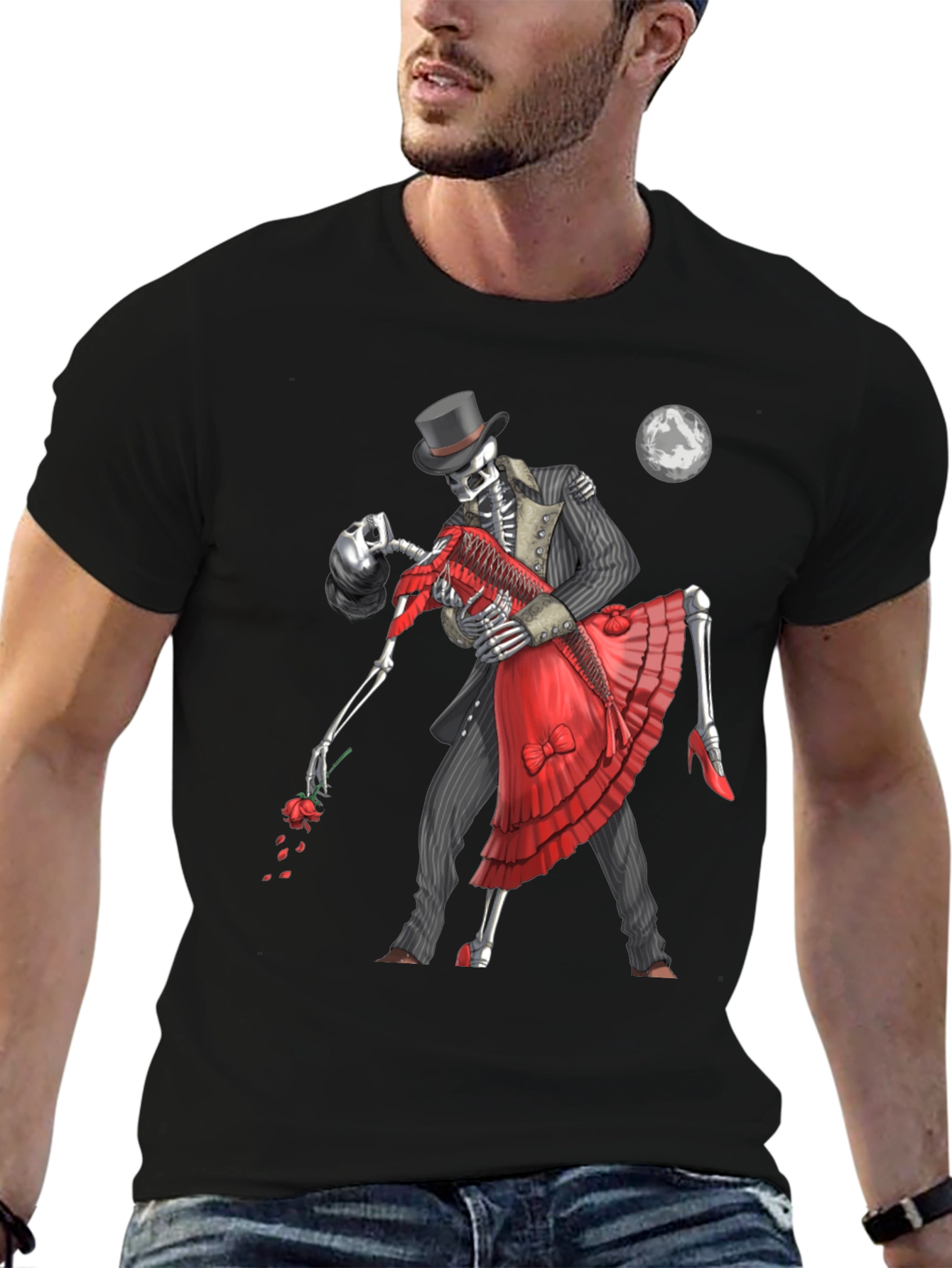 Dancing Skeletons Graphic Tee
