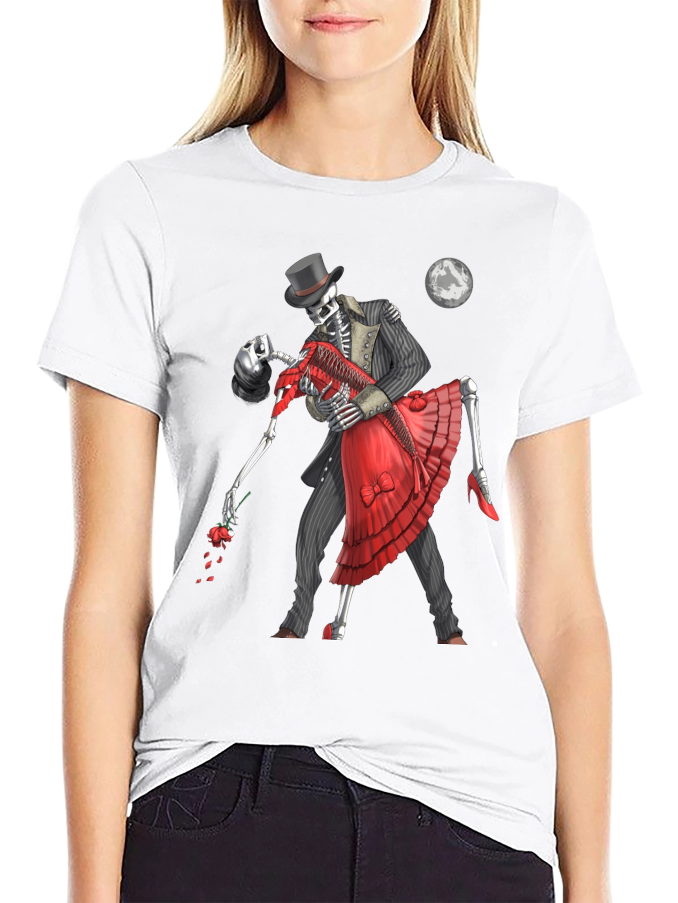 Dancing Skeletons Graphic Tee