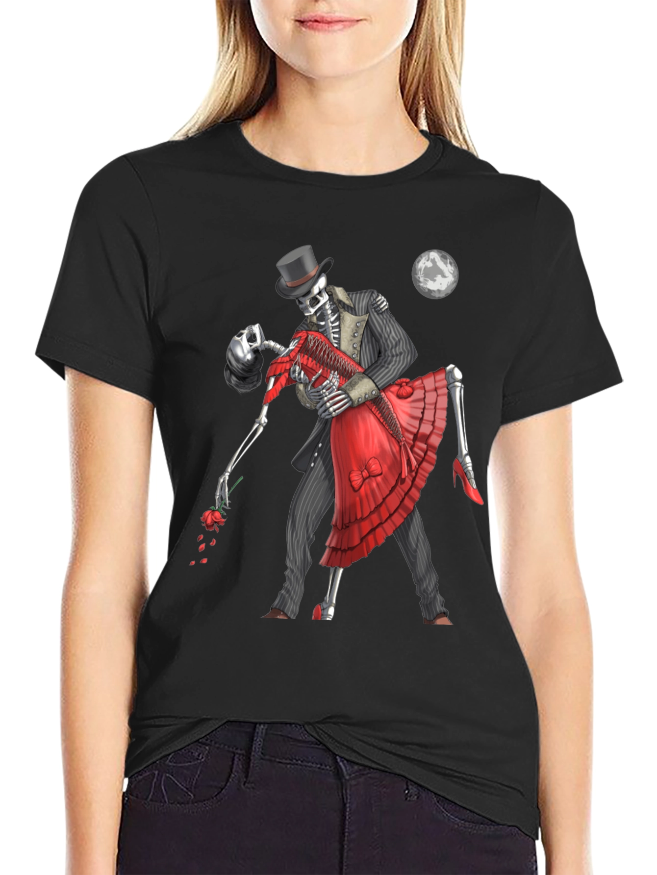 Dancing Skeletons Graphic Tee