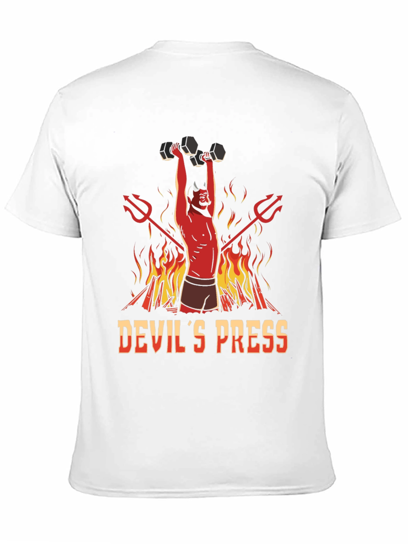 Devils Press Black Graphic T-Shirt