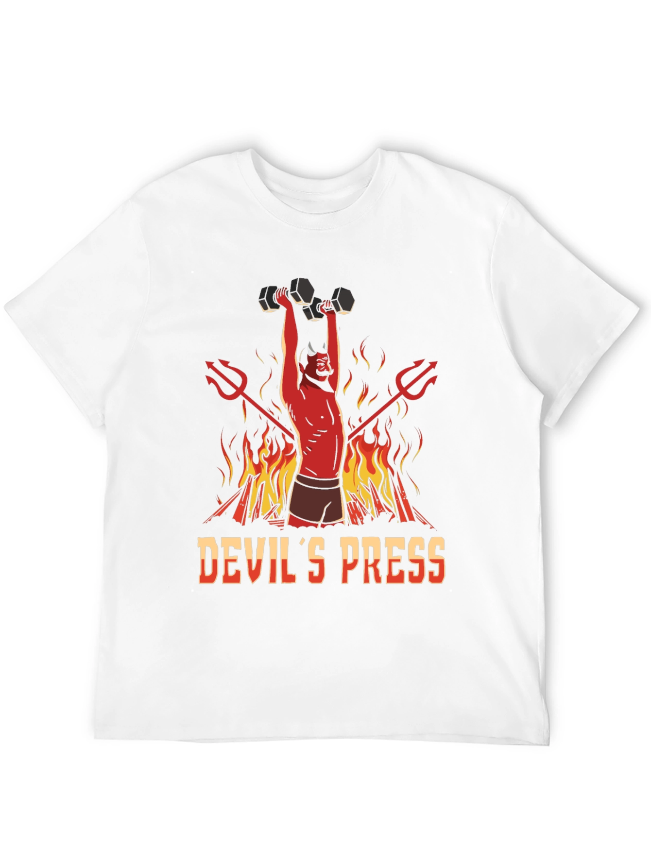 Devils Press Black Graphic T-Shirt